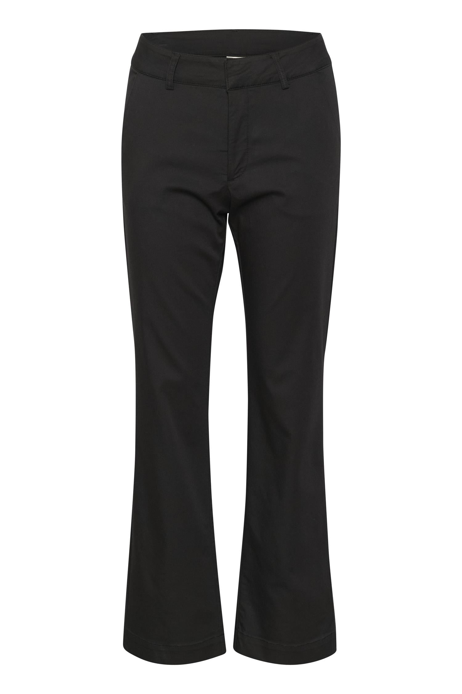 KAlea Flared Chino Pants Svart