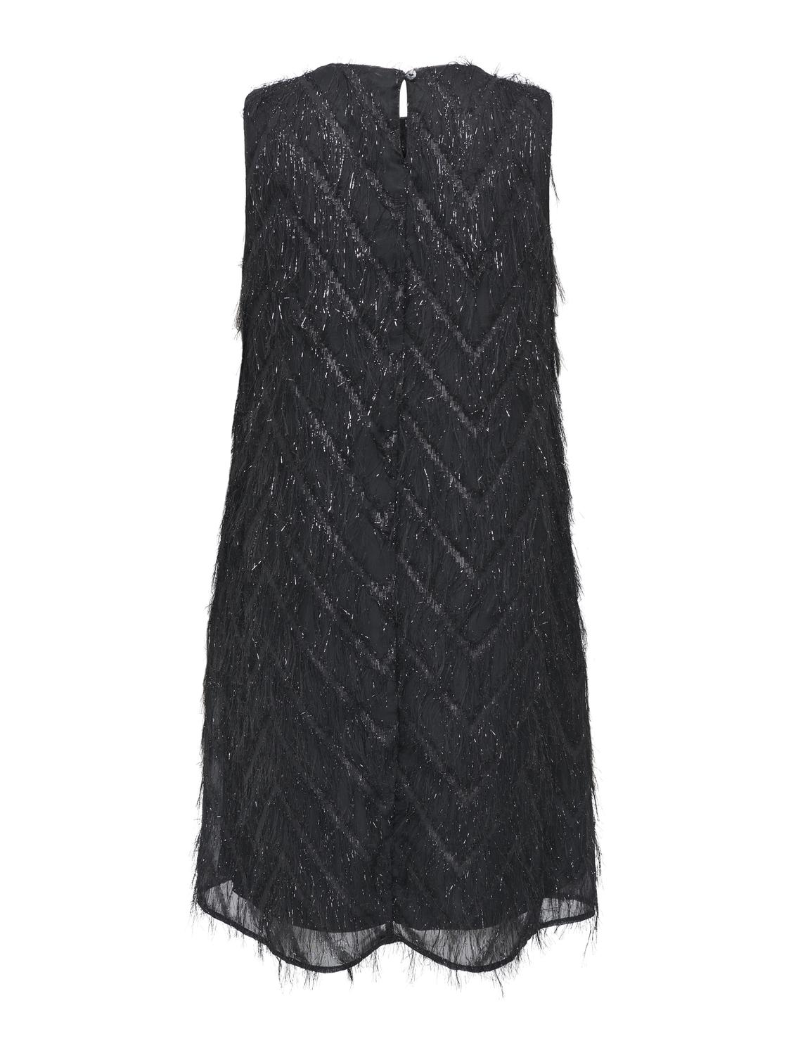 Onlfaye Life Sl Feather Dress Wvn Sort