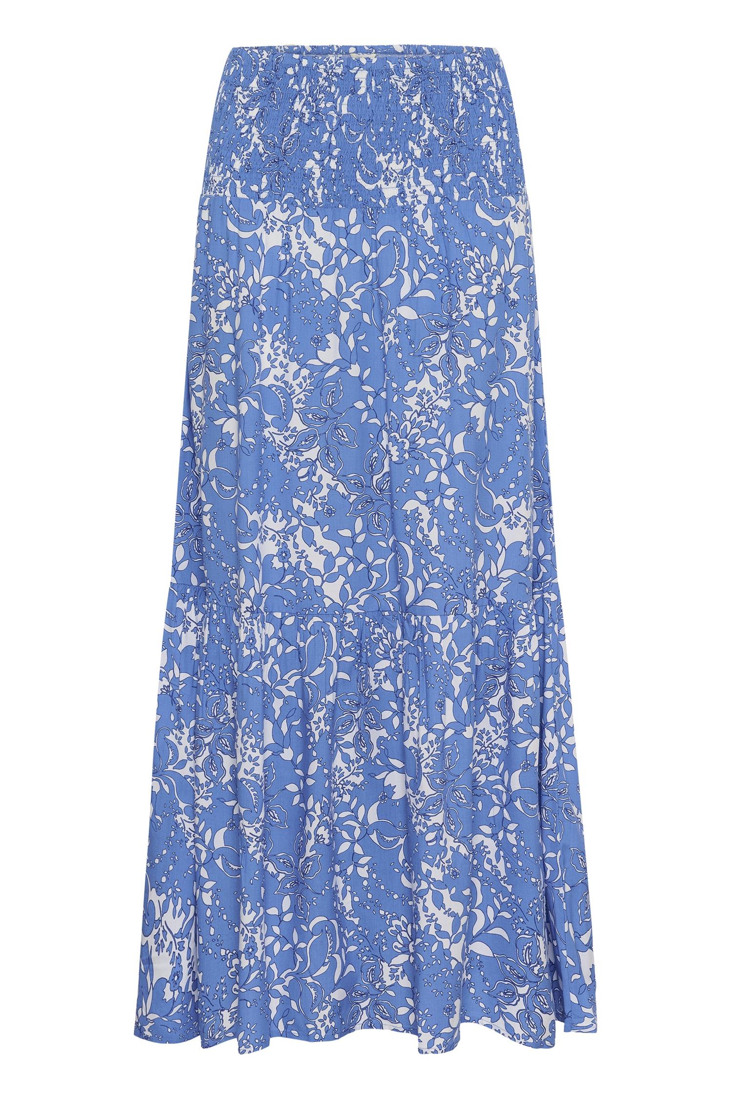 Crtiah Skirt Blå