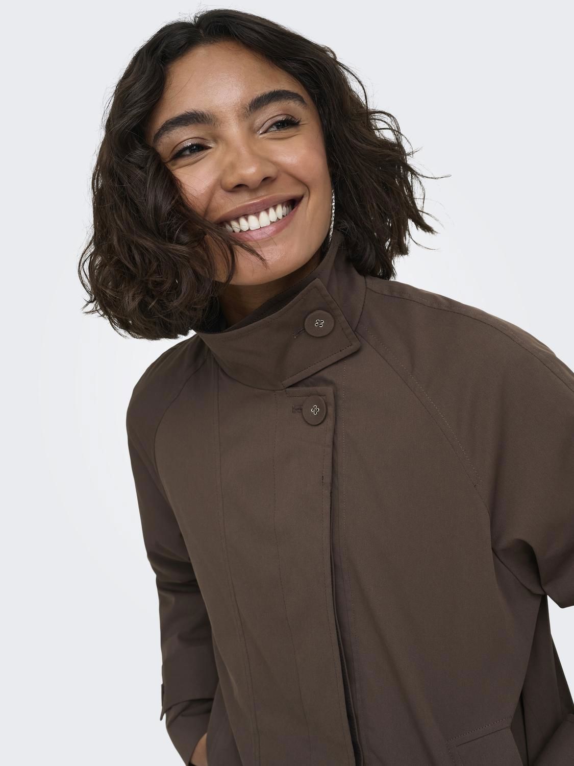 Onlorchid Cord Jacket Cc Otw Brun