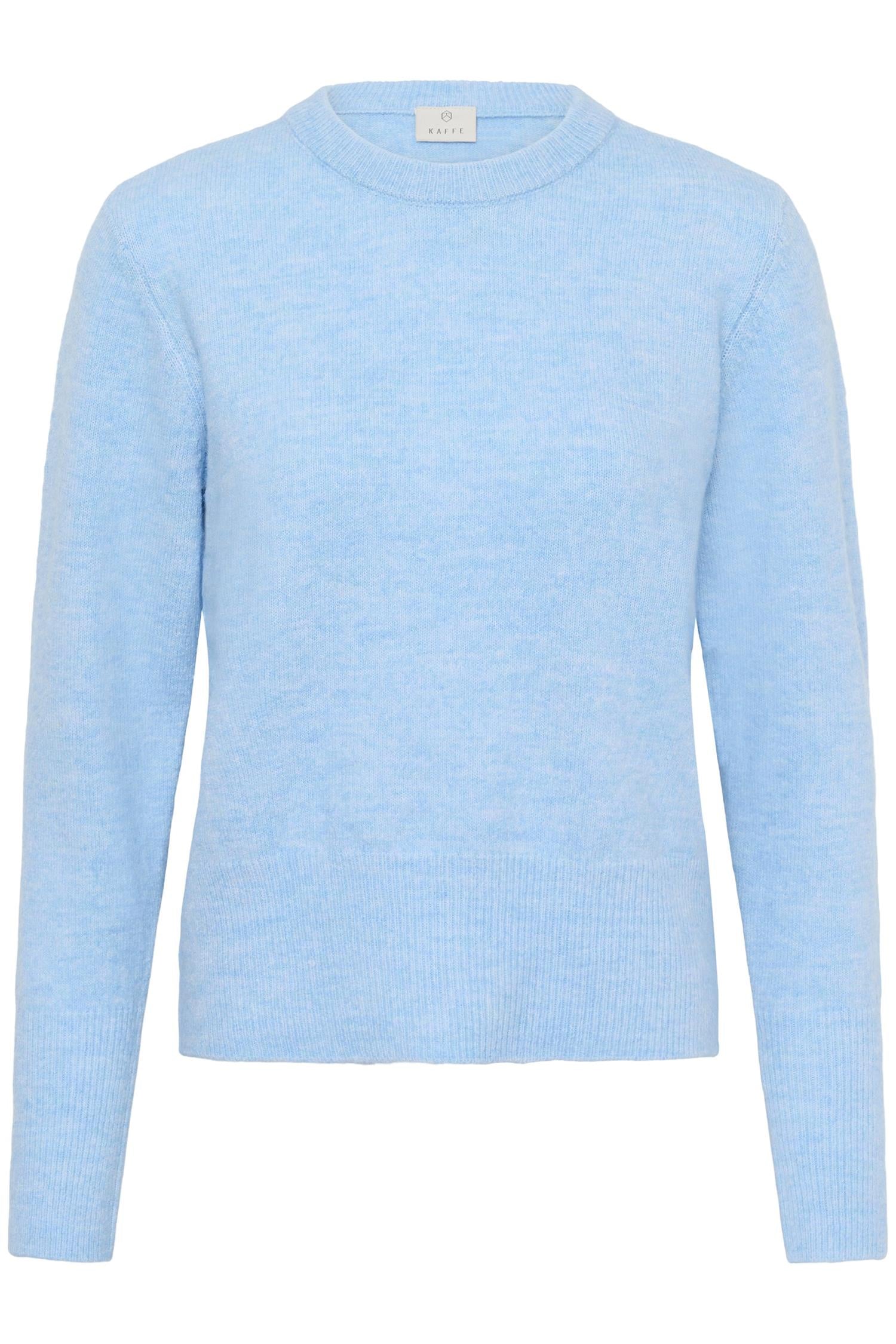 Kaniel Crew Neck Pullover Blå