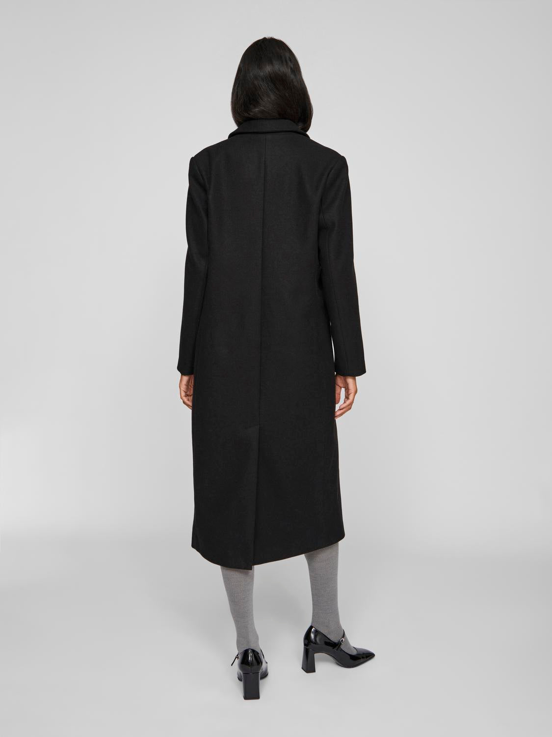 Visolo L/s Coat - Noos Sort