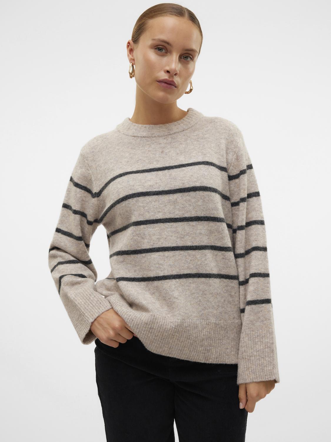 VMFLAWLESS LS O-NECK PULLOVER GA NOOS Lysebrun