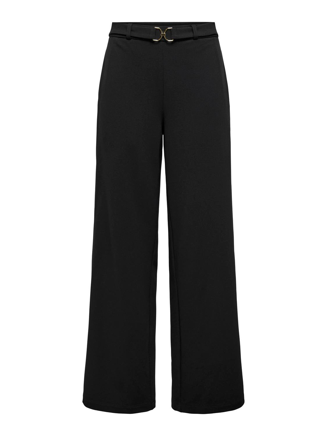 Onlgala Life Hw Belt Wide Pant Pnt Sort