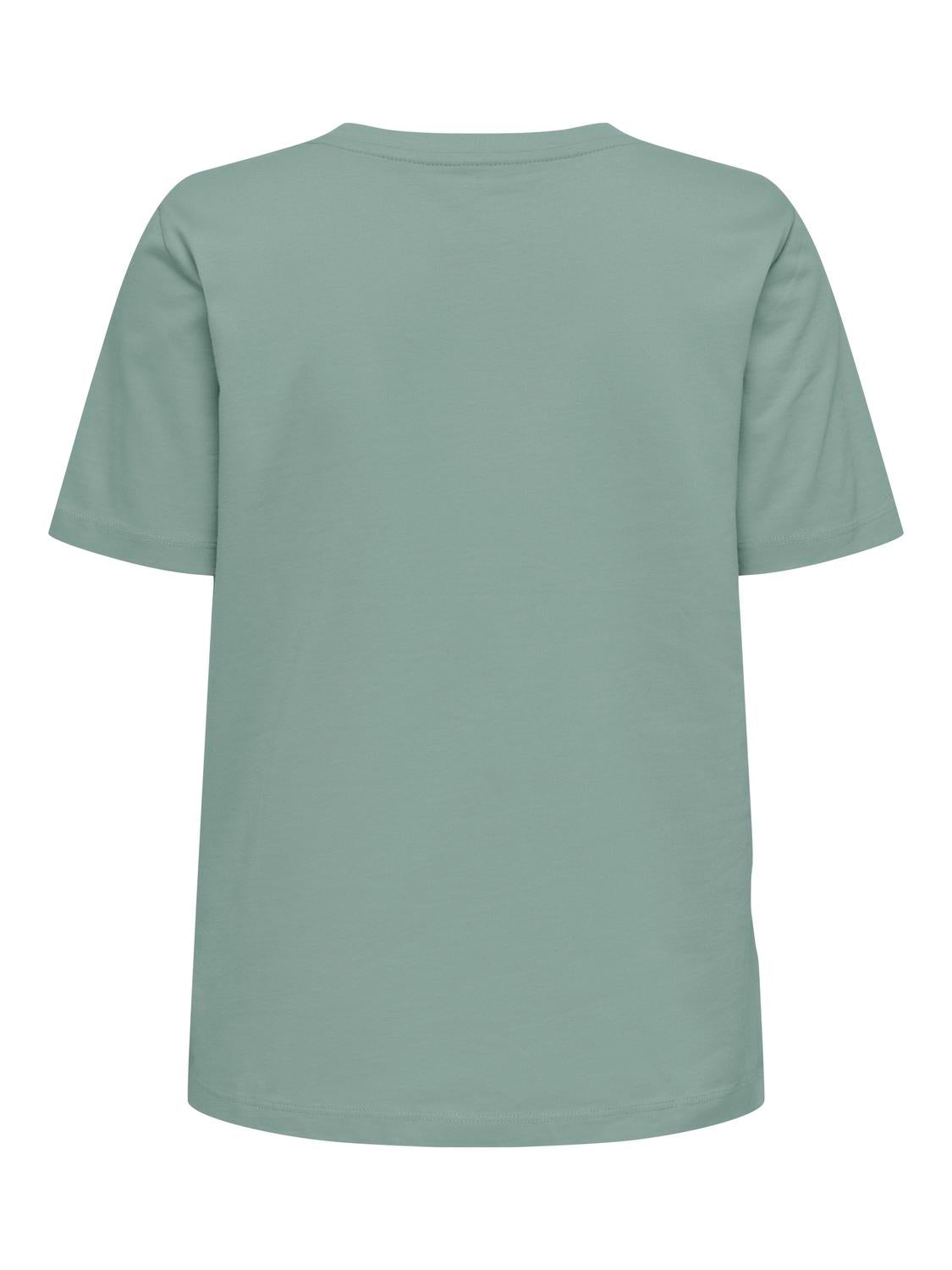 Onlfreja S/s Luxe Top Cc Jrs Noos Grønn