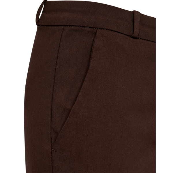 FQSOLVEJ-PANTS Mørkebrun