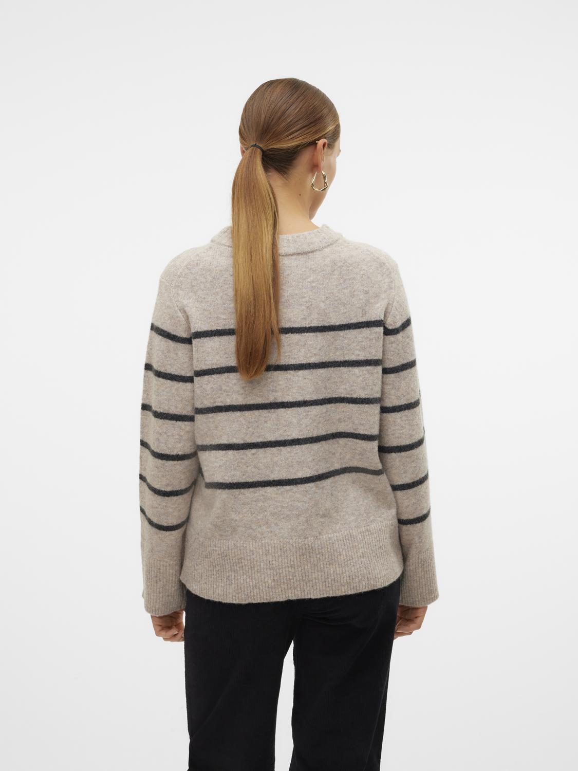 VMFLAWLESS LS O-NECK PULLOVER GA NOOS Lysebrun