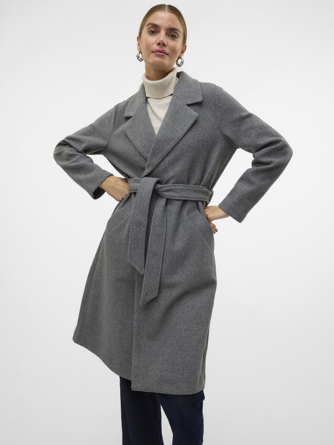 VMFORTUNEAYA LONG COAT GA NOOS Mellomgrå