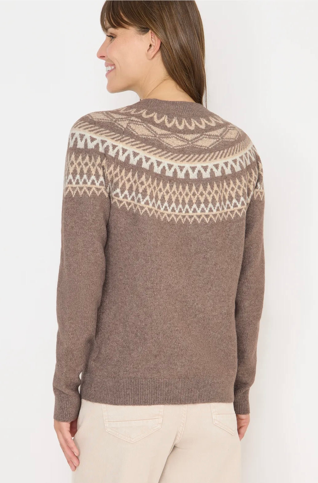 COSY NORWEGIAN JACQUARD Brun