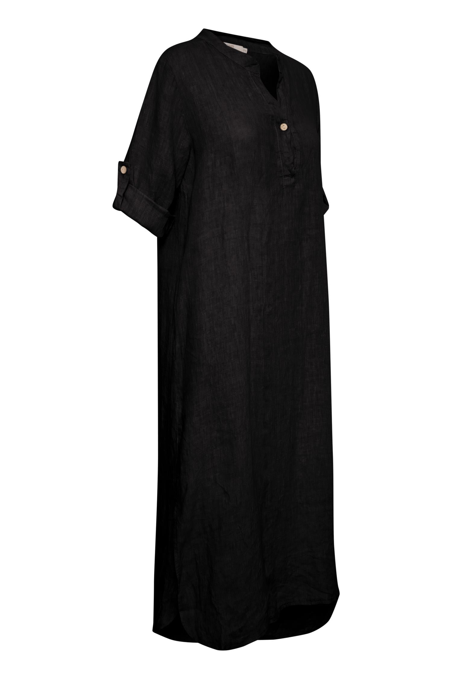 CRBellis Caftan Dress Pitch Black