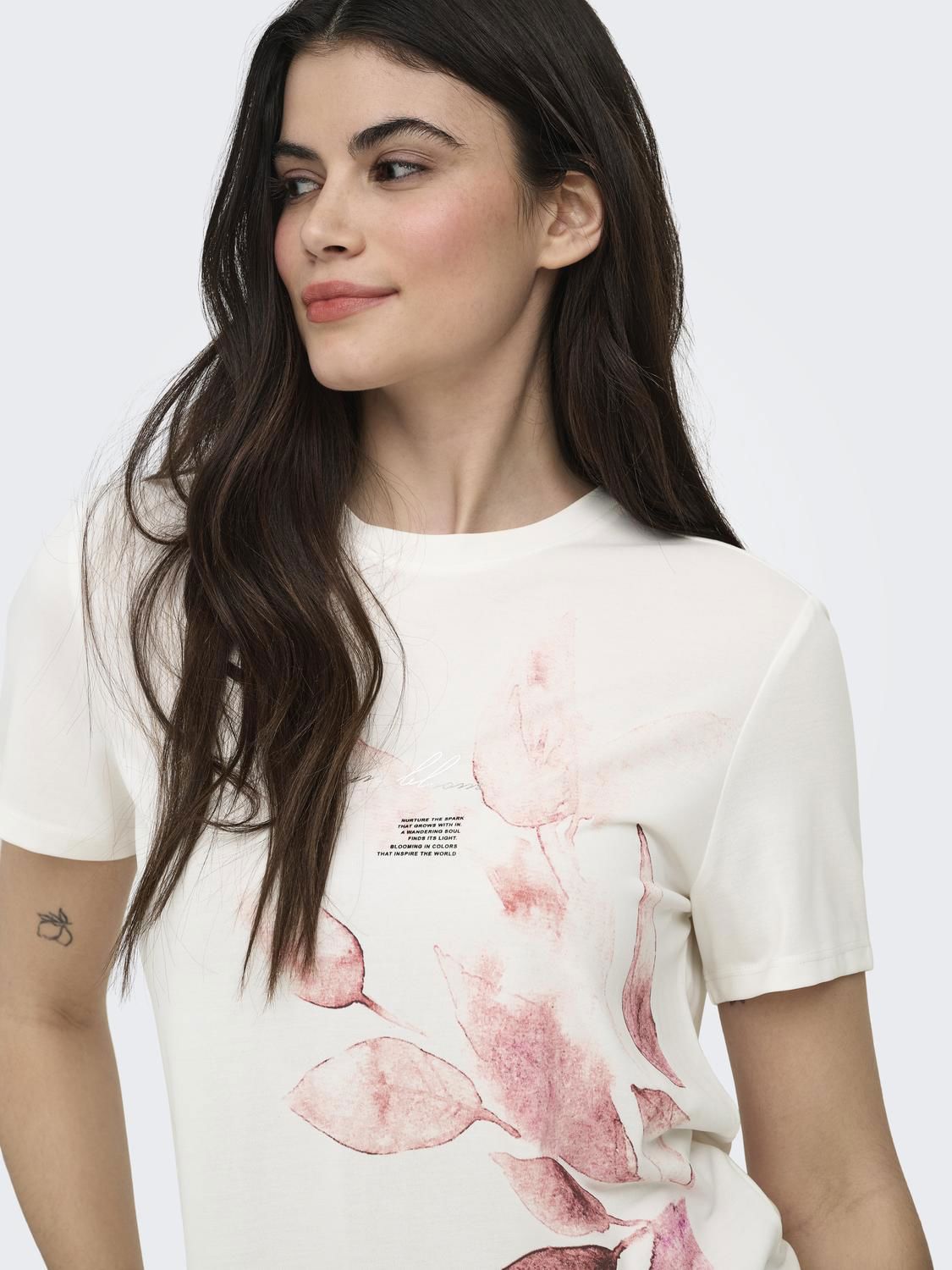 Onlfree Modal S/s Atelier Top Jrs Hvit