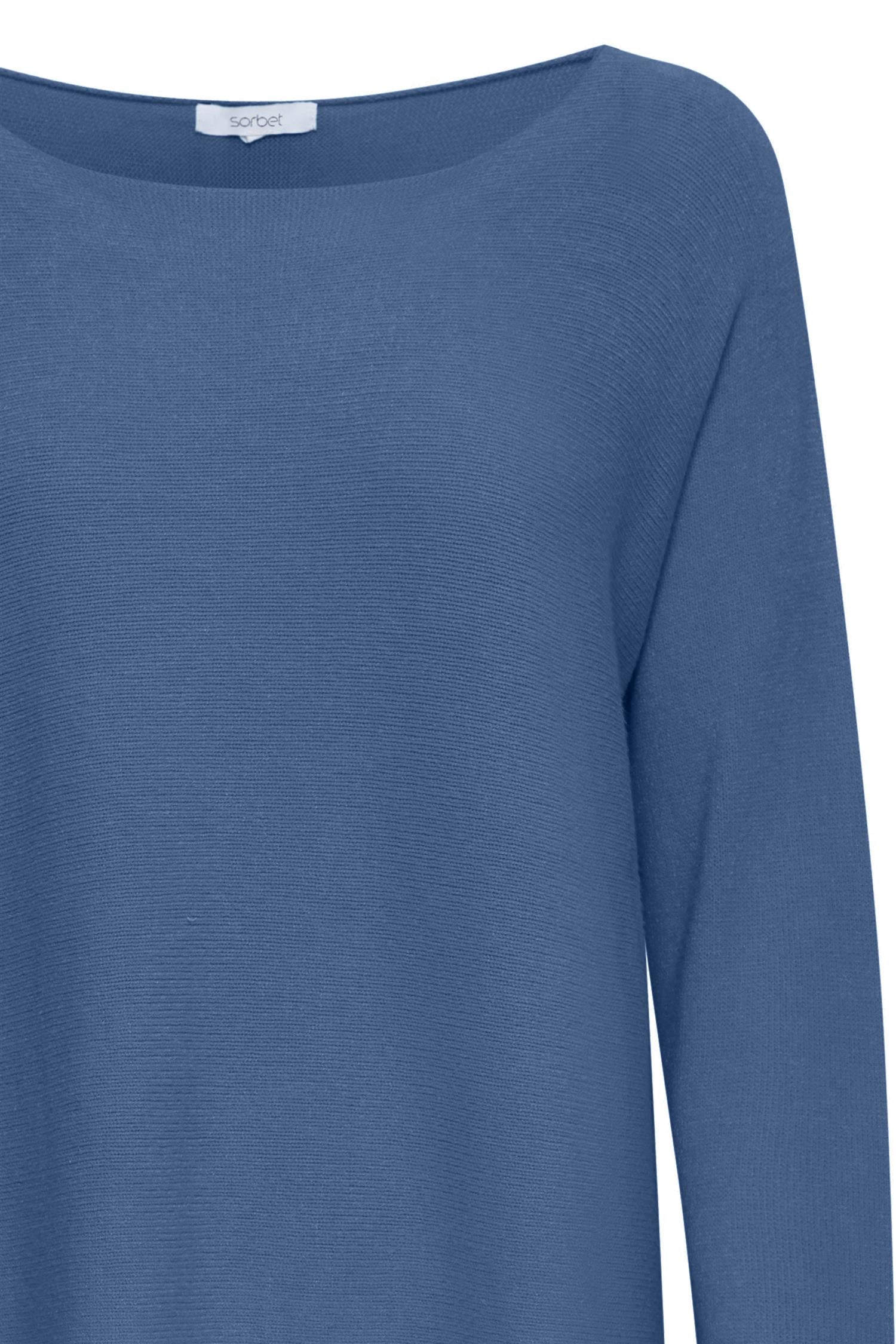 Sbinnova Oknit Blouse Blå