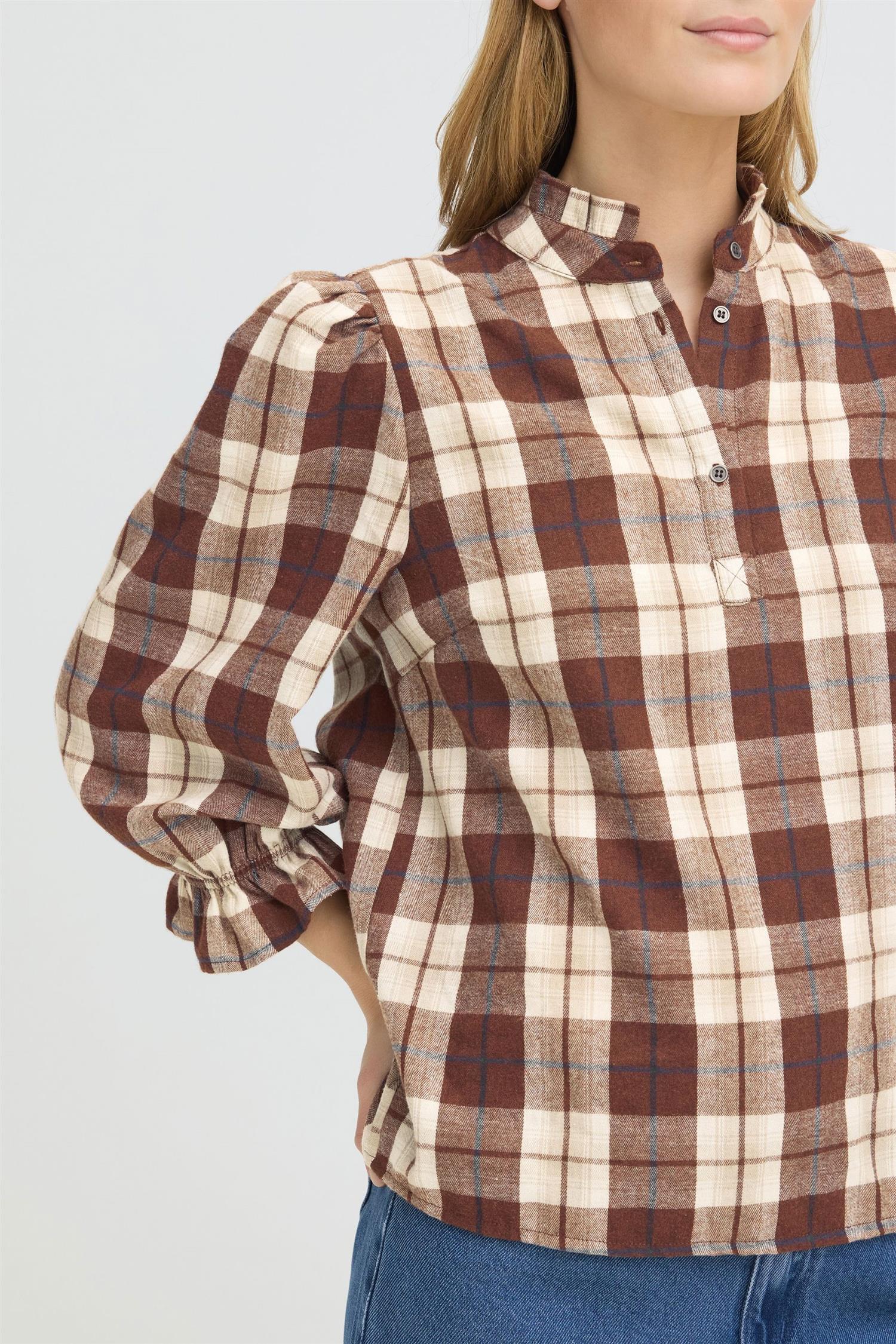 Pzdeva Blouse Brun