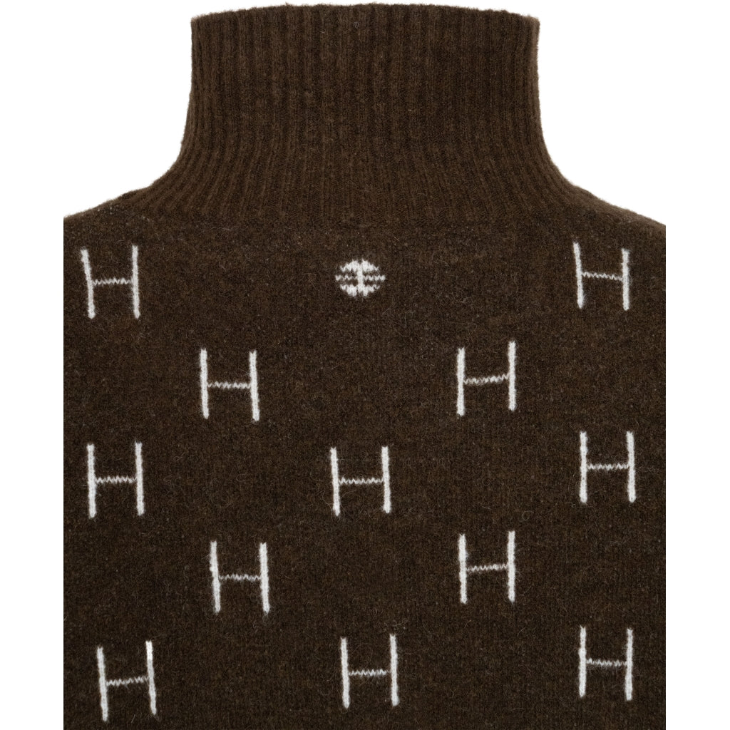 Fam Sweater Short Brun