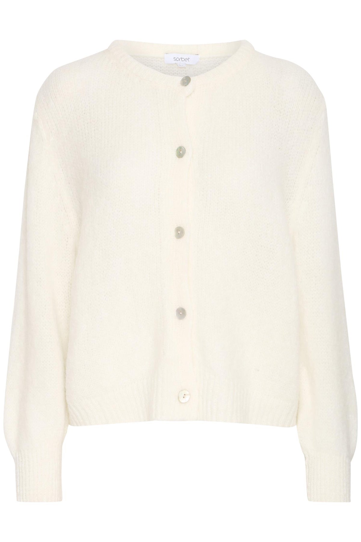 SBGULVIG KNIT CARDIGAN Hvit