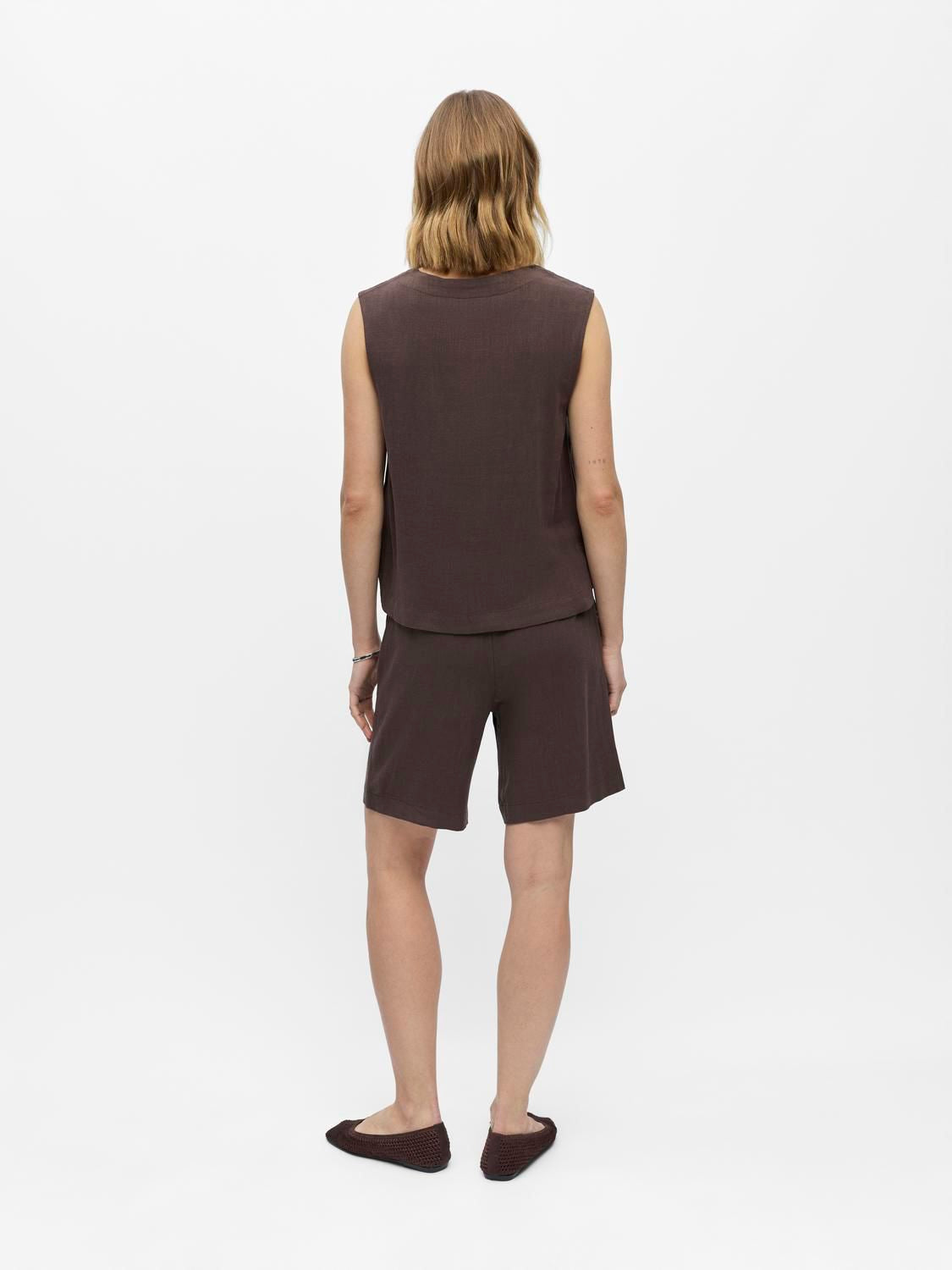 Objsanne Rosie S/l Lo Top Noos Brun