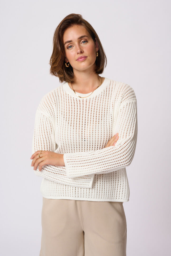 KAsolar Pullover Chalk