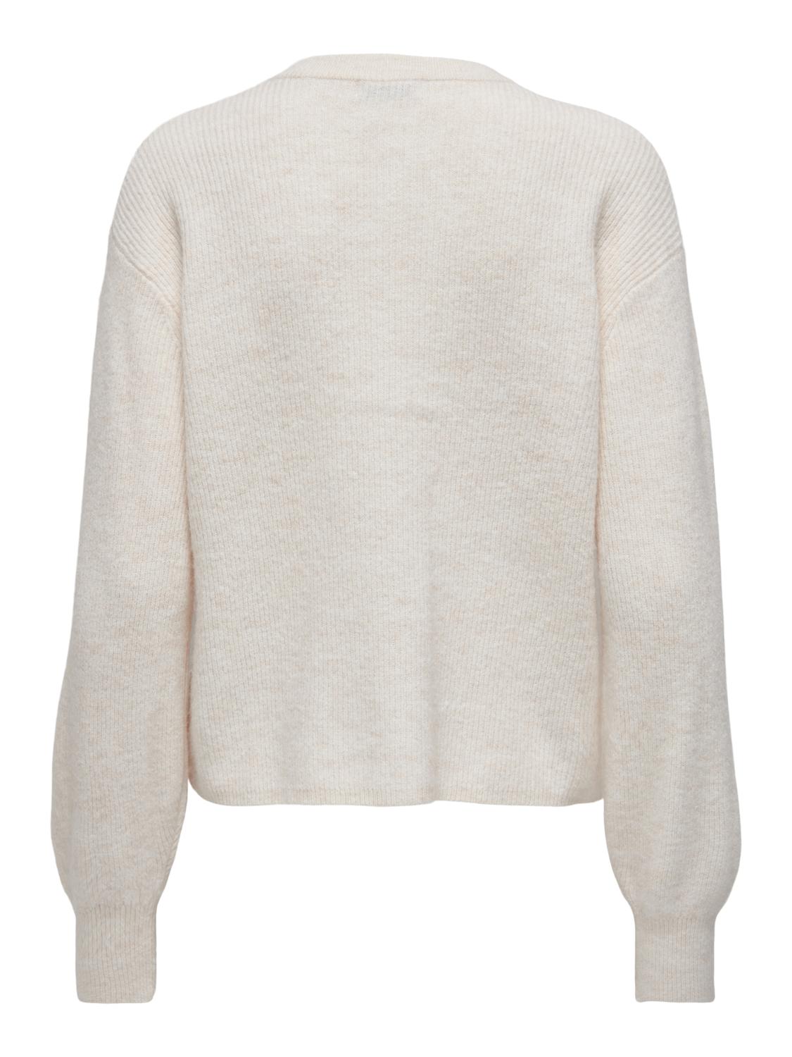 Jdylumi Life L/s Button Cardiga Knt Noos Beige
