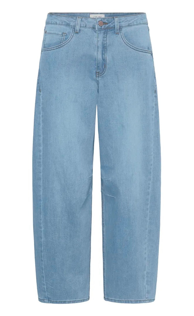 Crbahren Ankl Balloon Jeans-Relaxed Fit Blå