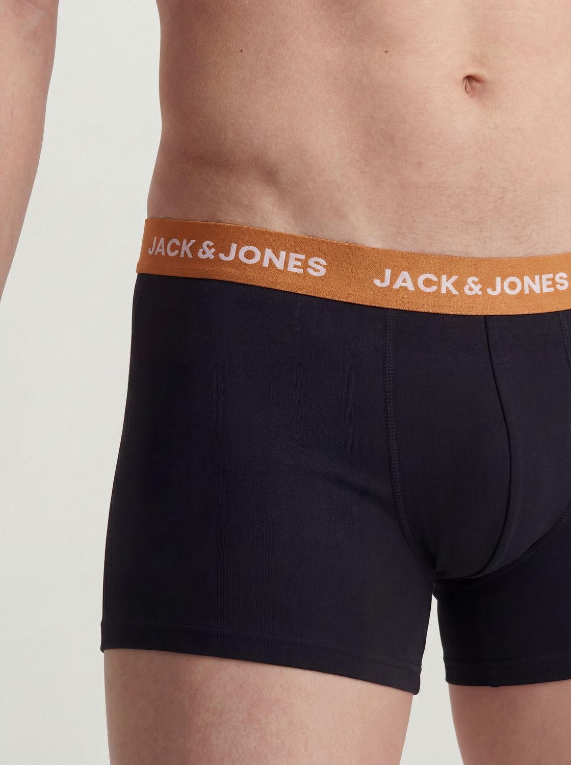Jacoliver Solid Trunks 5 Pack Box Sort