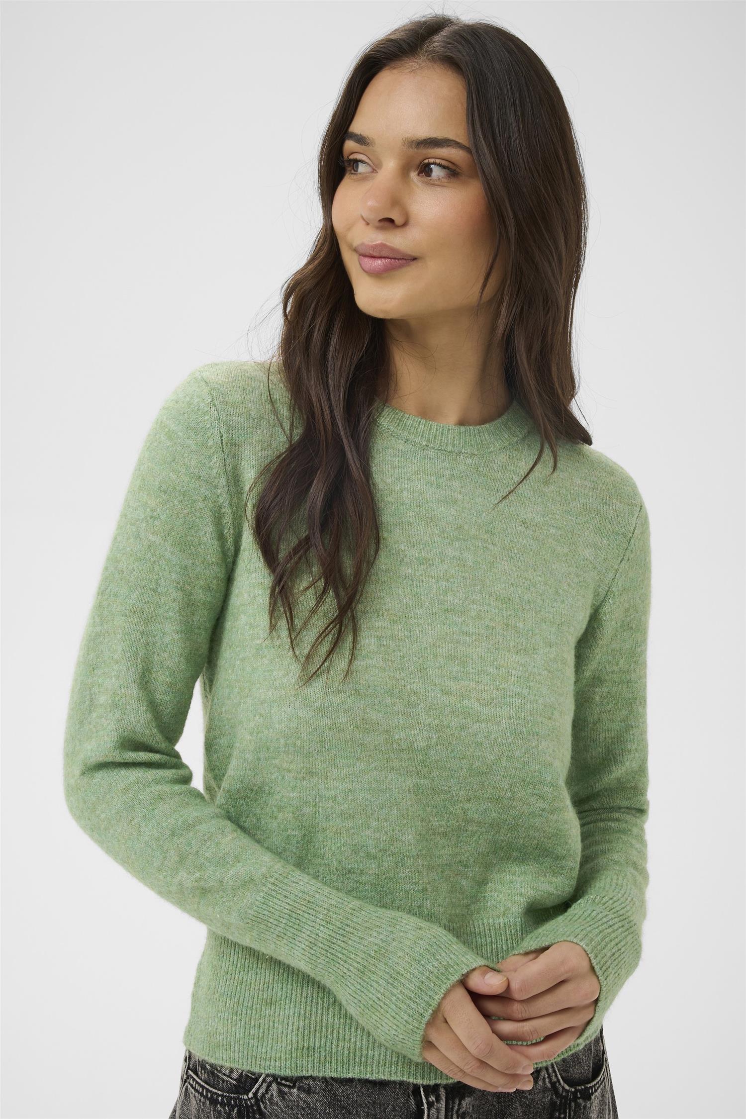 Kaniel Crew Neck Pullover Grønn