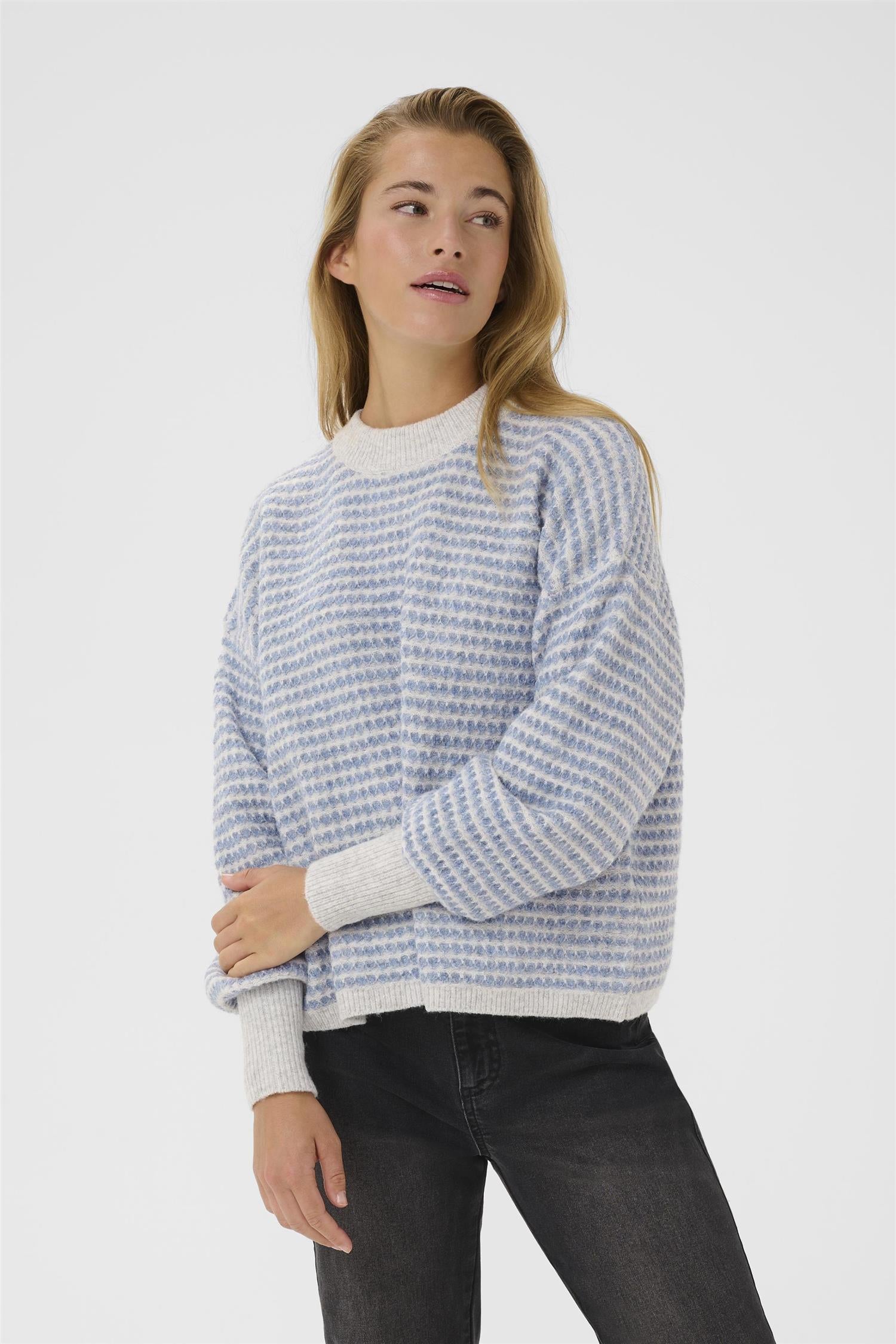 Kaellery Knit Pullover Blå