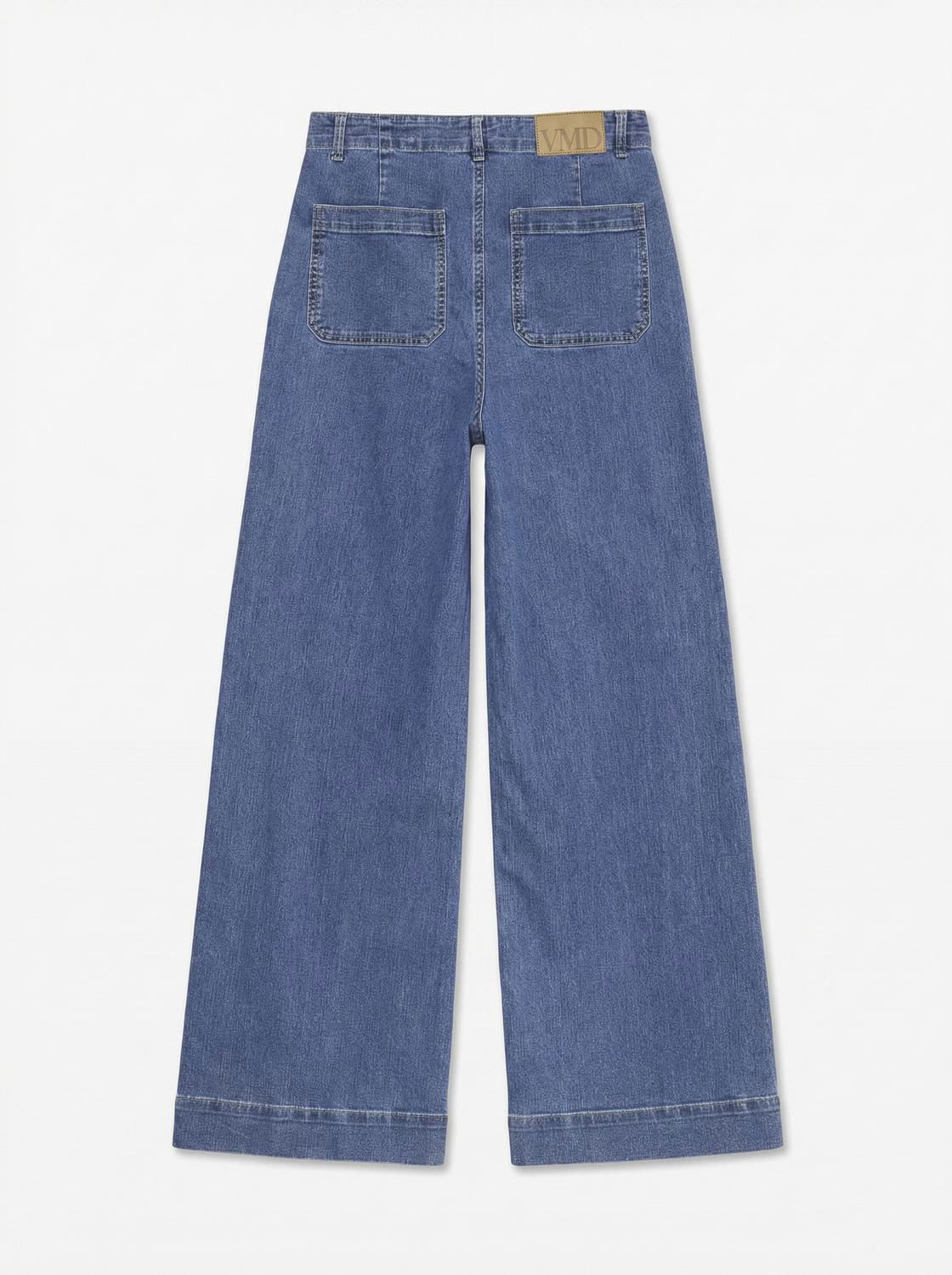 Vmkayla Hr Wide Pocket J Blue Mix Noos Blå