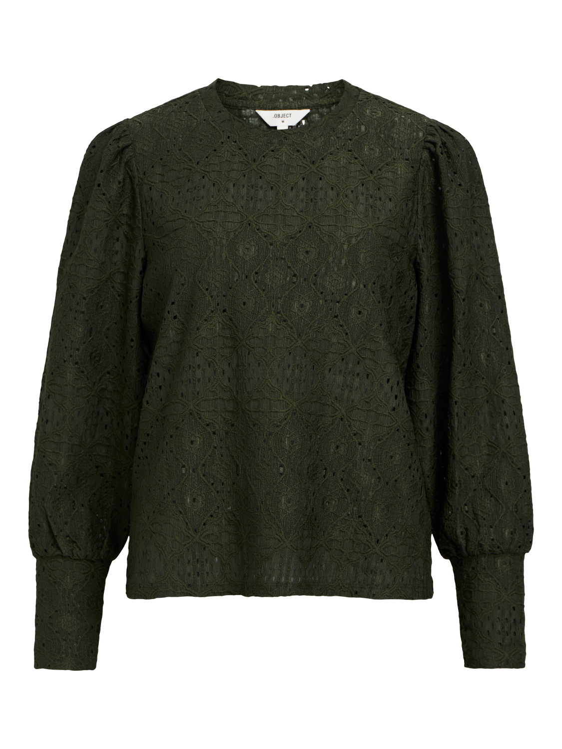 Objfeodora L/s Top Noos Mørkegrønn