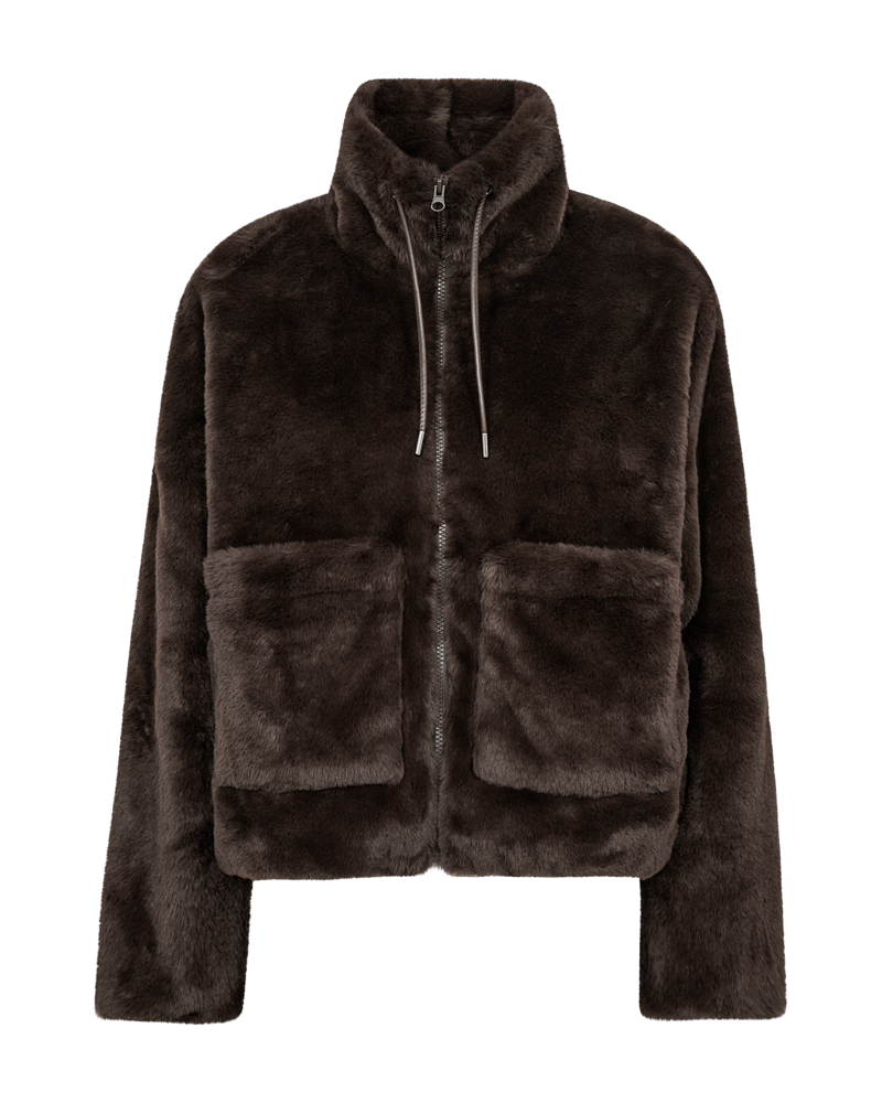 Fqfony-Jacket Brun