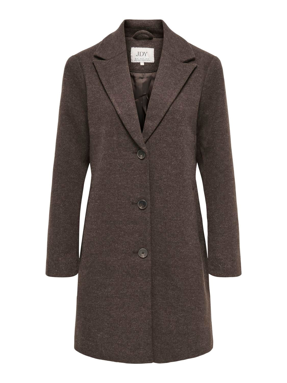 Jdyecho Coat Otw Noos Brun