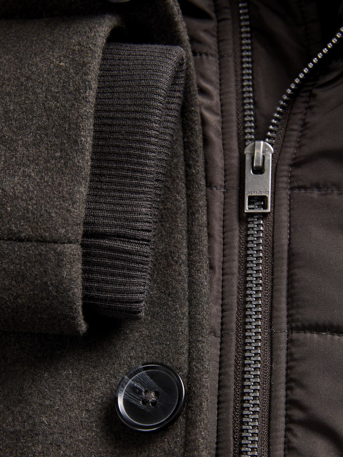 Jprmelton Wool Blend Coat Aw26 Sn Brun