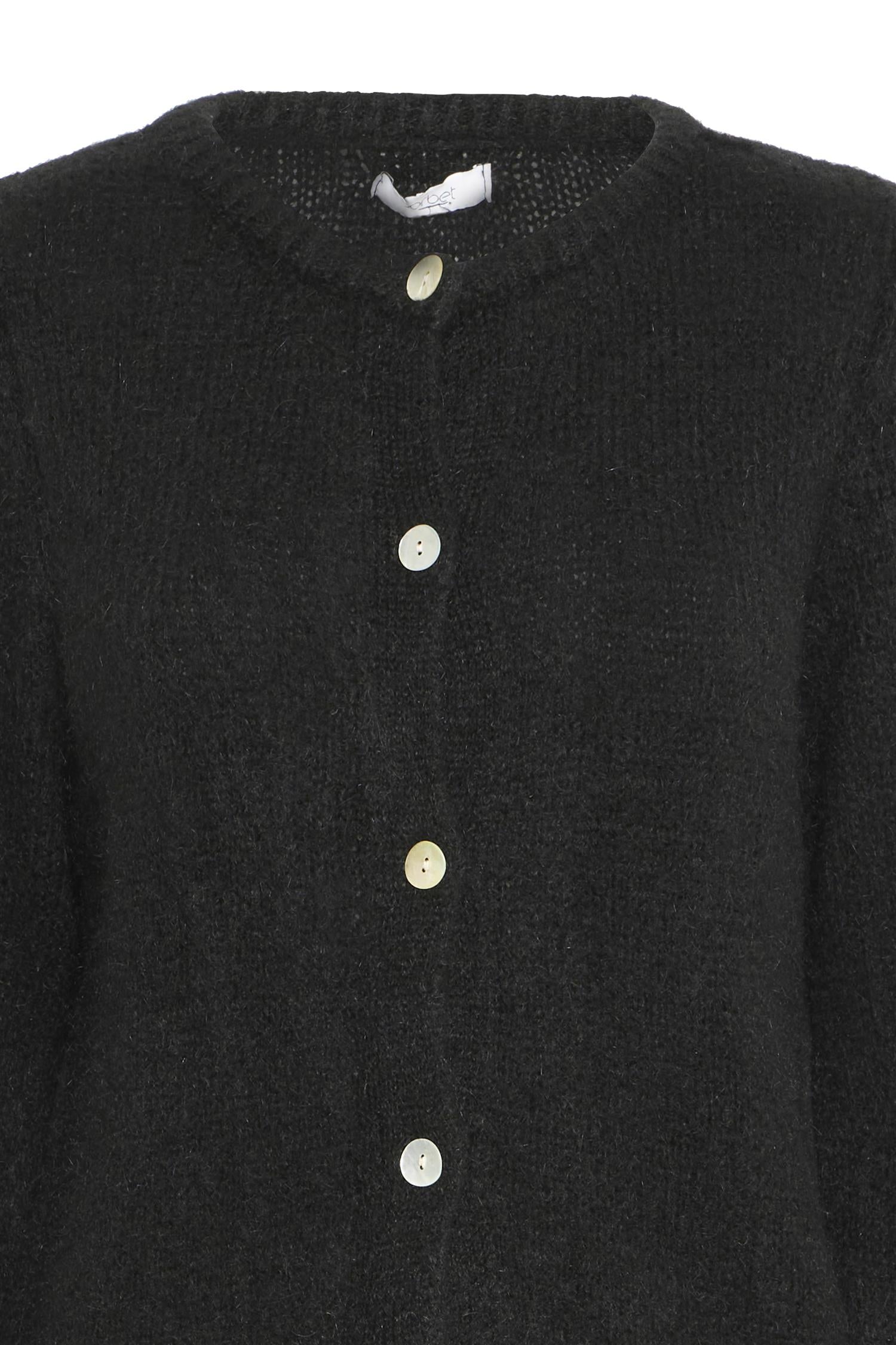 Sbgulvig Knit Cardigan Svart