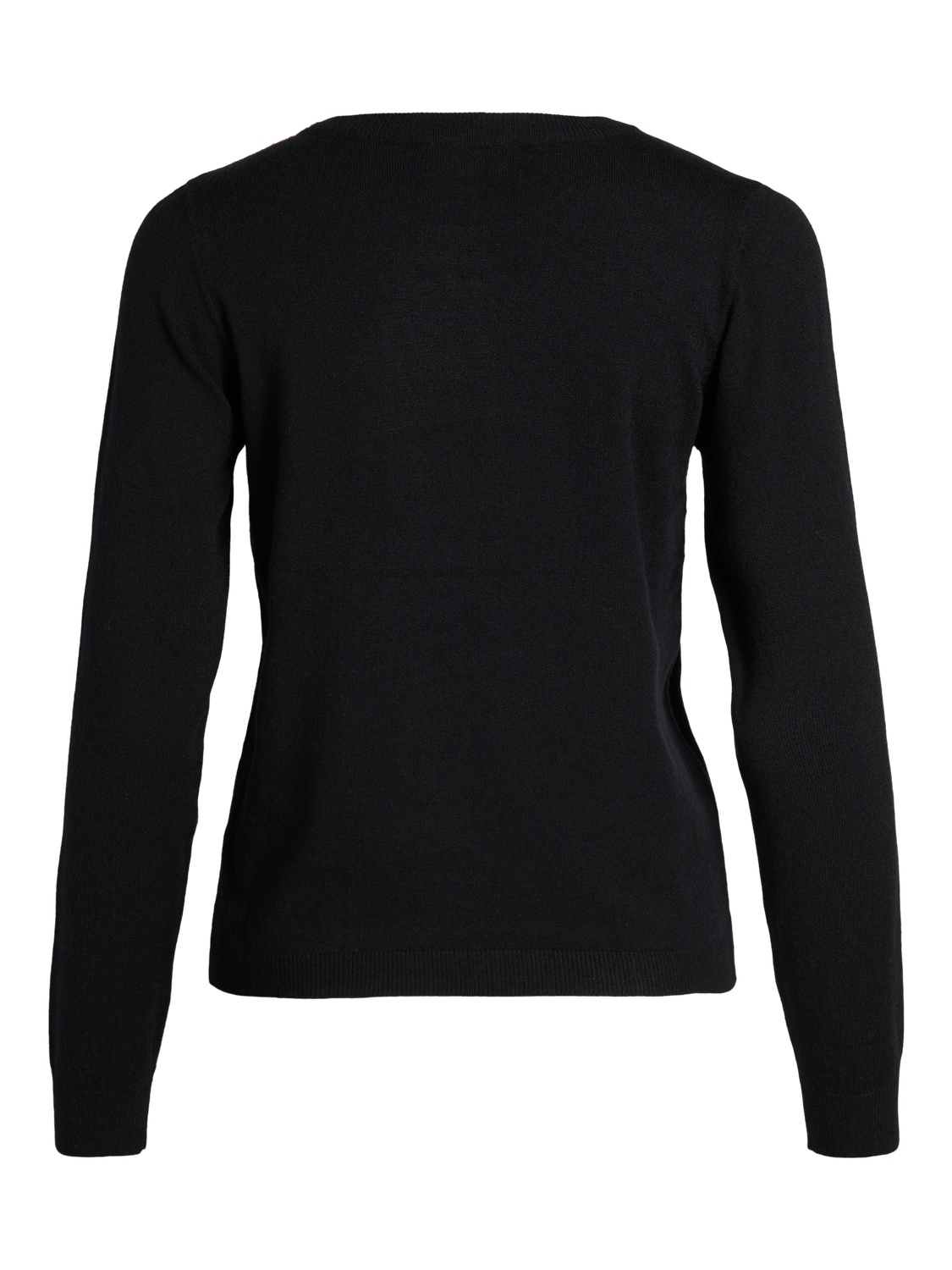 Objthess L/s O-Neck Knit Pullover Noos Sort