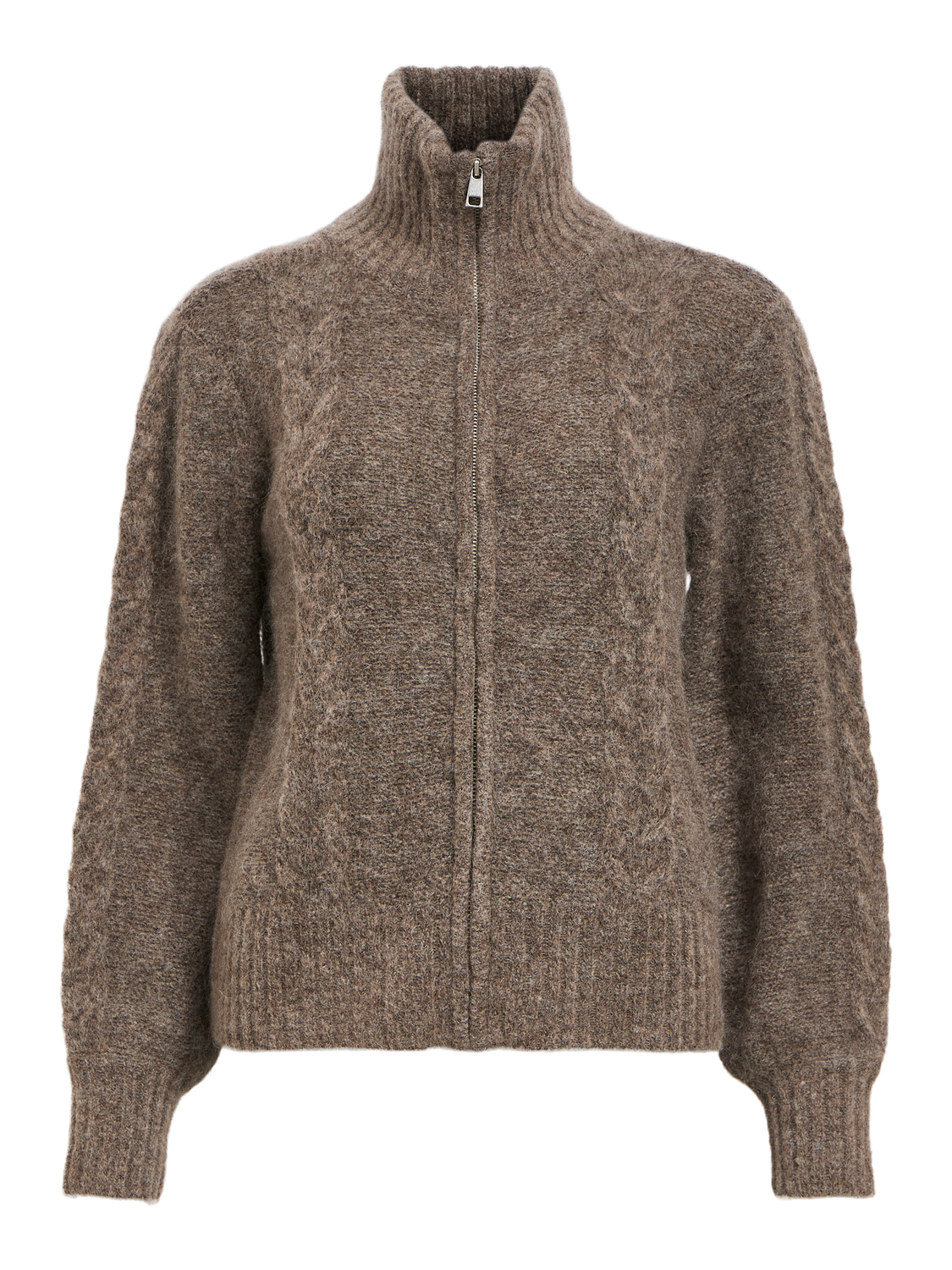 Objnete Lo Knit Cardigan Noos Brun