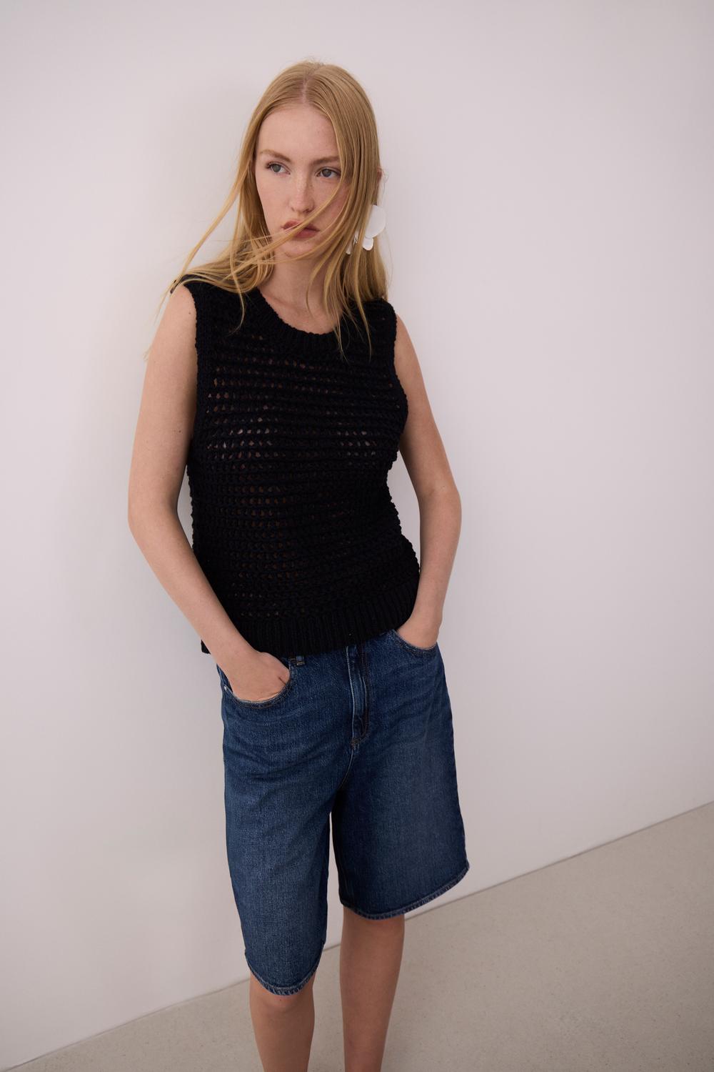 VIJAF RW BERMUDA SHORTS MBD/BFS Mellomblå