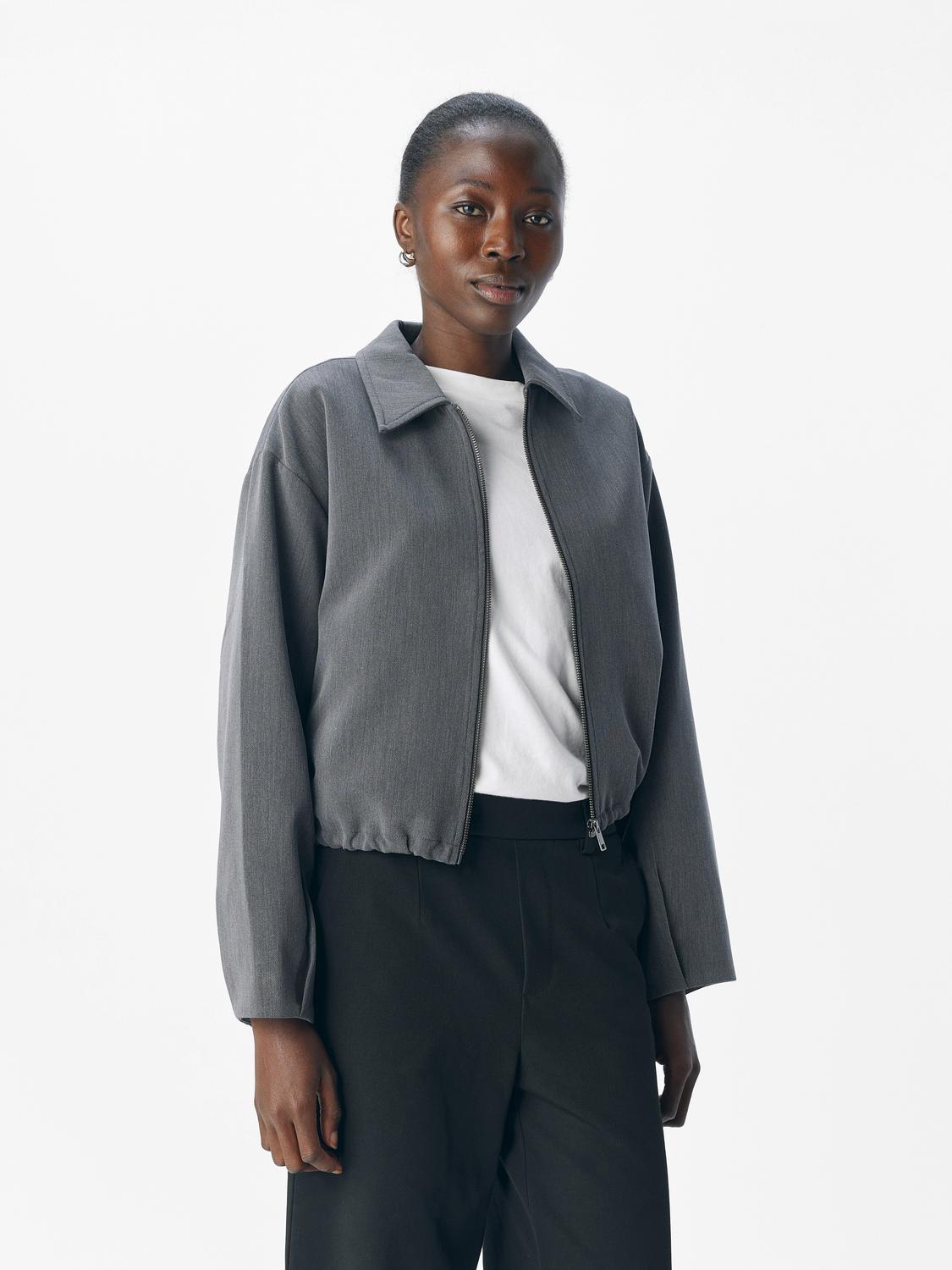 Objsigrid Re Lo Bomber Noos Mellomgrå