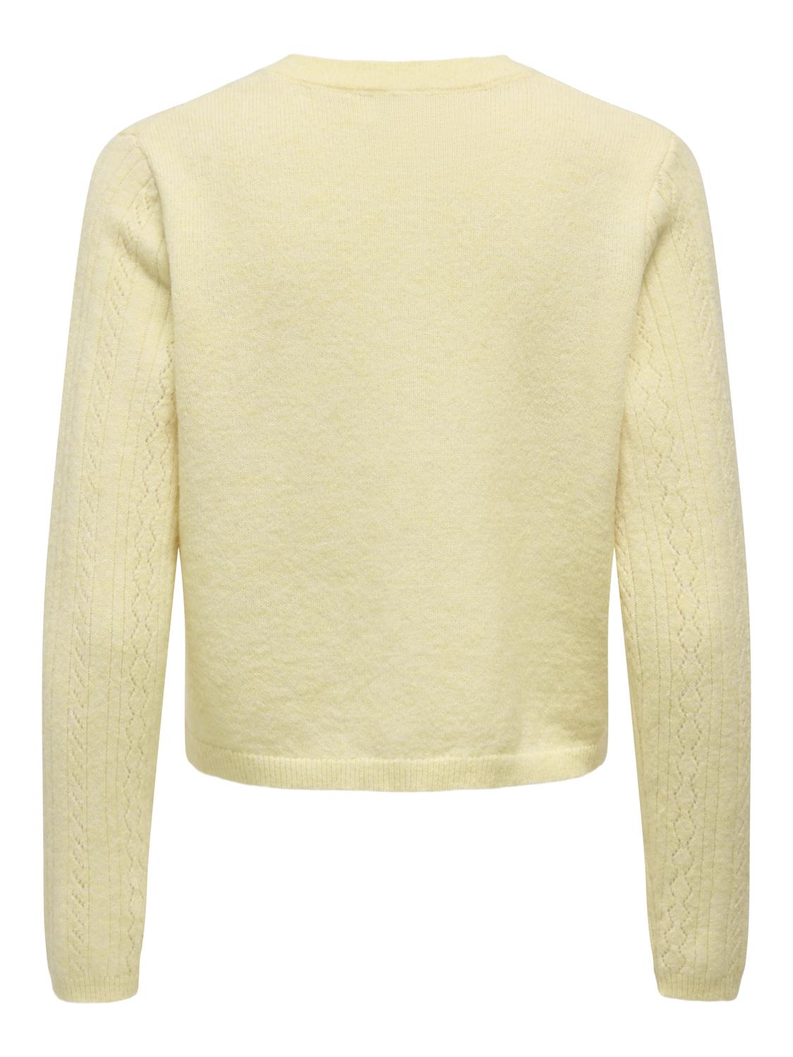 Jdyapril Life L/s O-Neck Cardigan Knt Gul