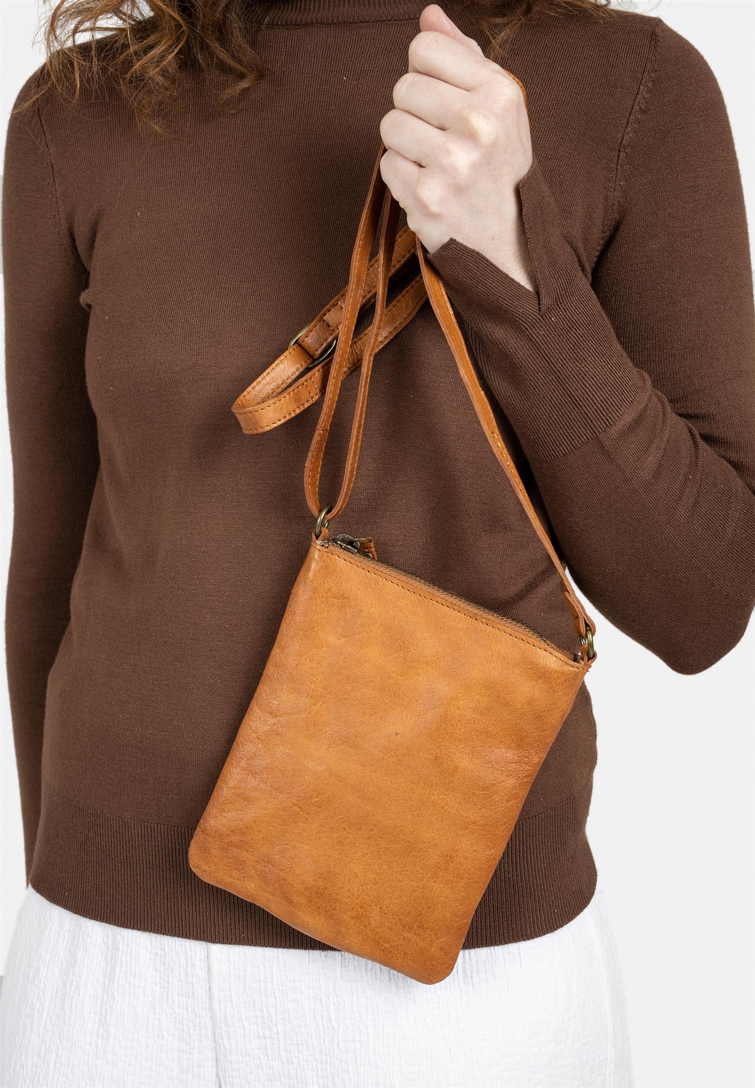 JANE URBAN SMALL Burned Tan