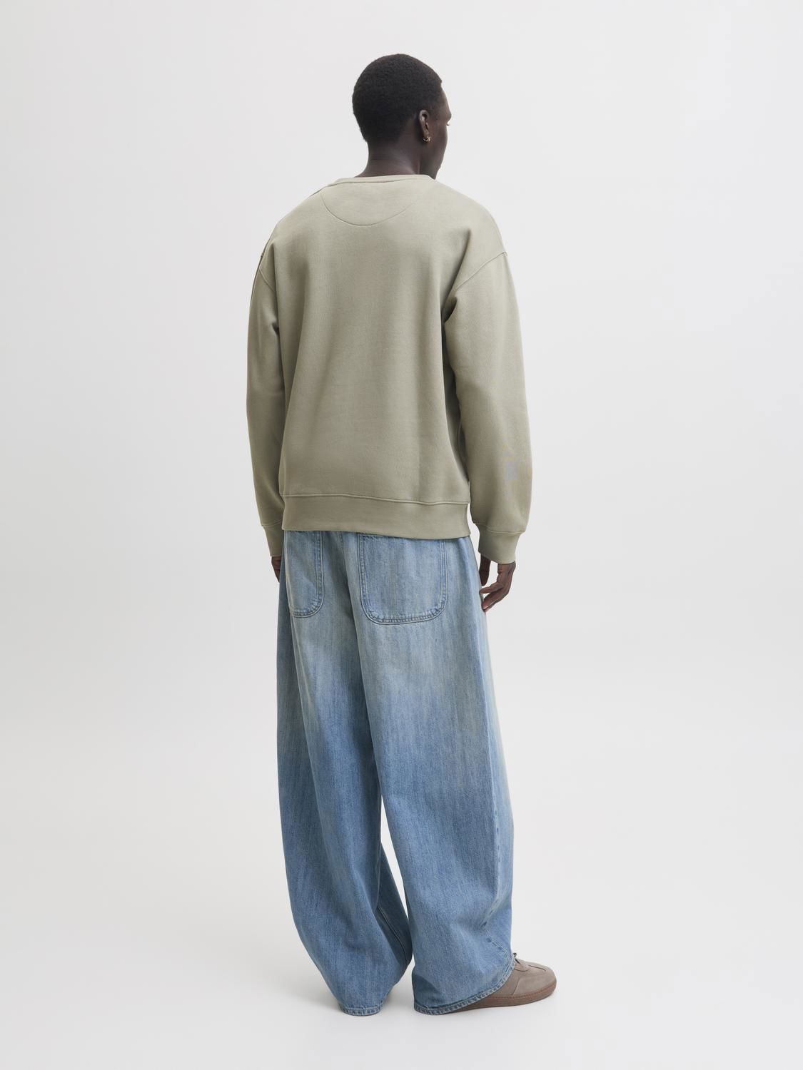 Jjeace Sweat Crew Neck Noos Grå