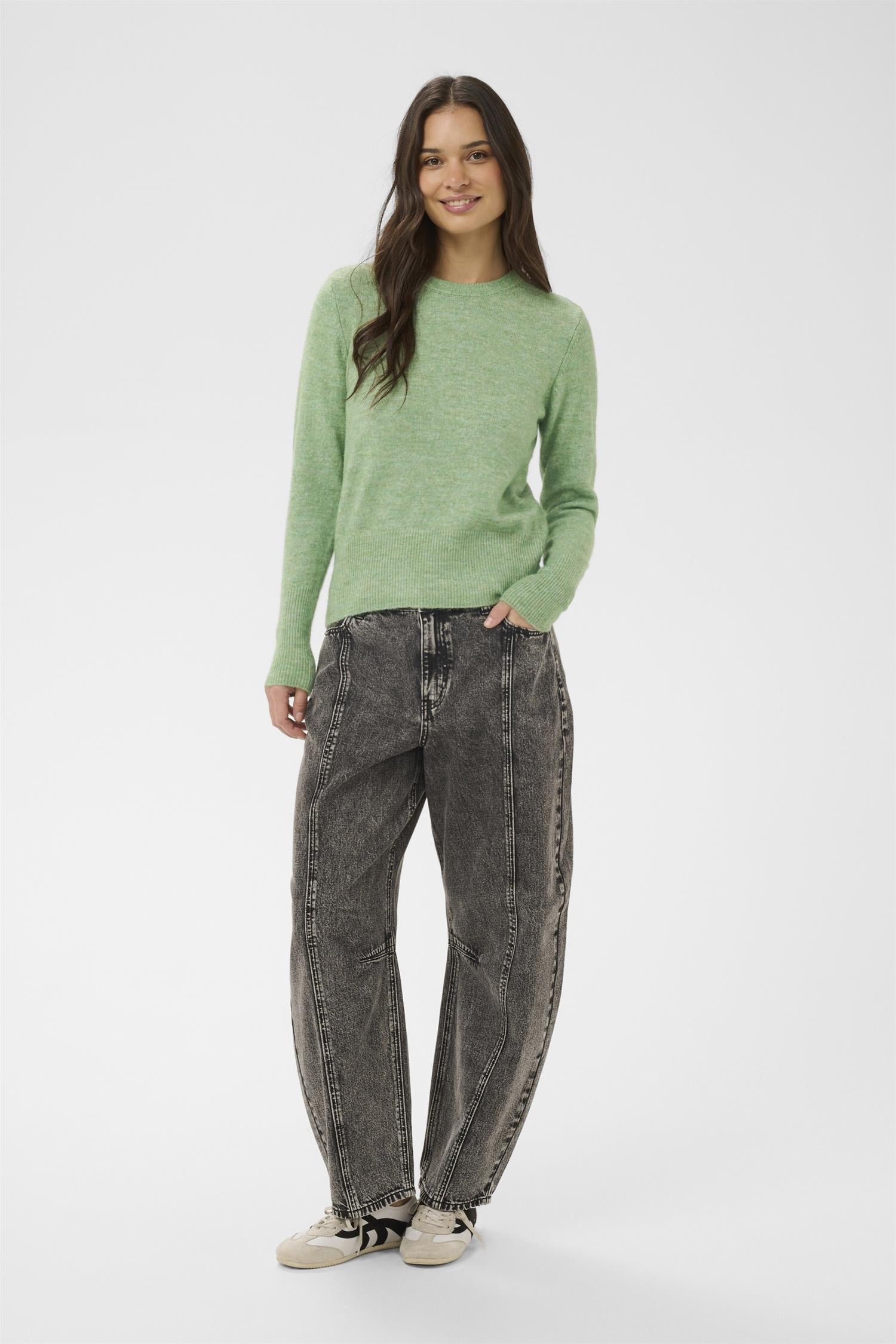 Kaniel Crew Neck Pullover Grønn