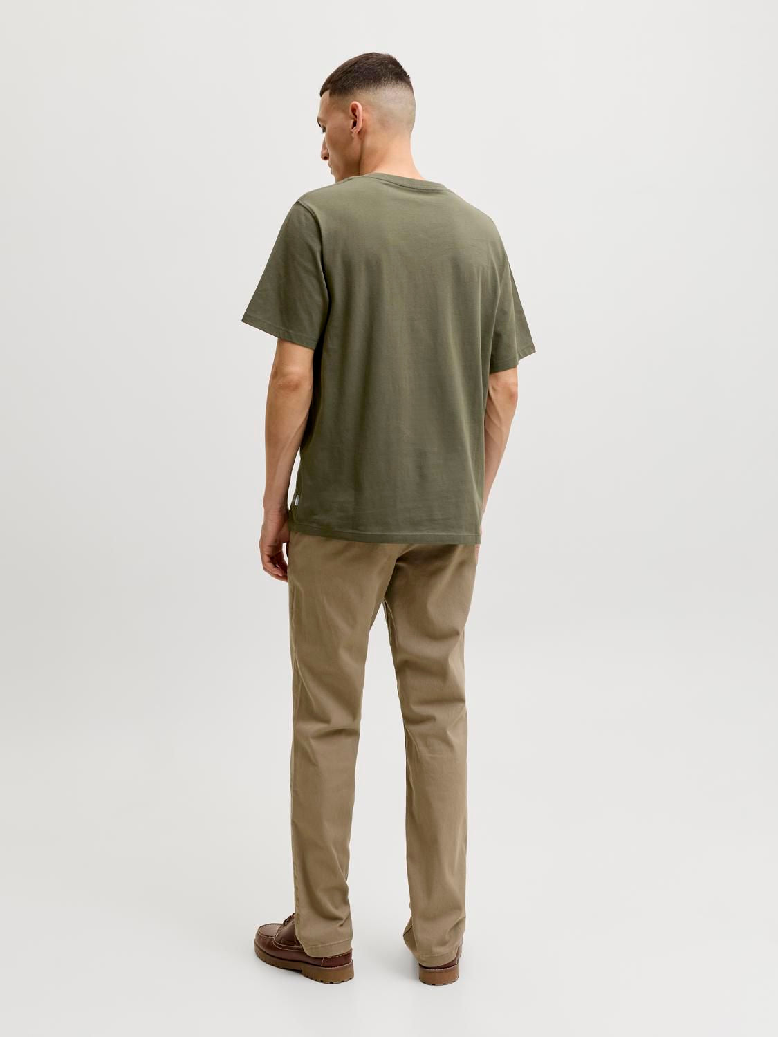 Jororganic Basic Tee Ss O-Neck Noos Grønn