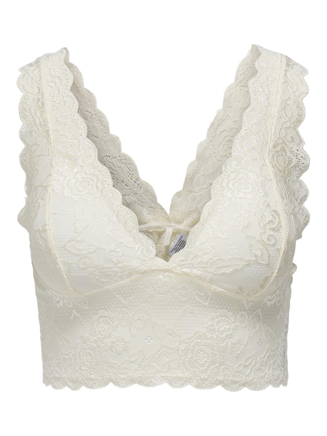 Onlchloe Lace Bra Noos Acc Hvit