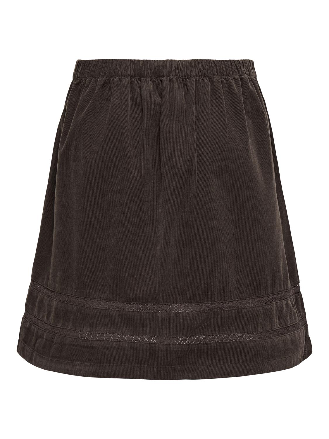 Onlaime Hw Cord Tape Skirt Pnt Ox Mørkebrun