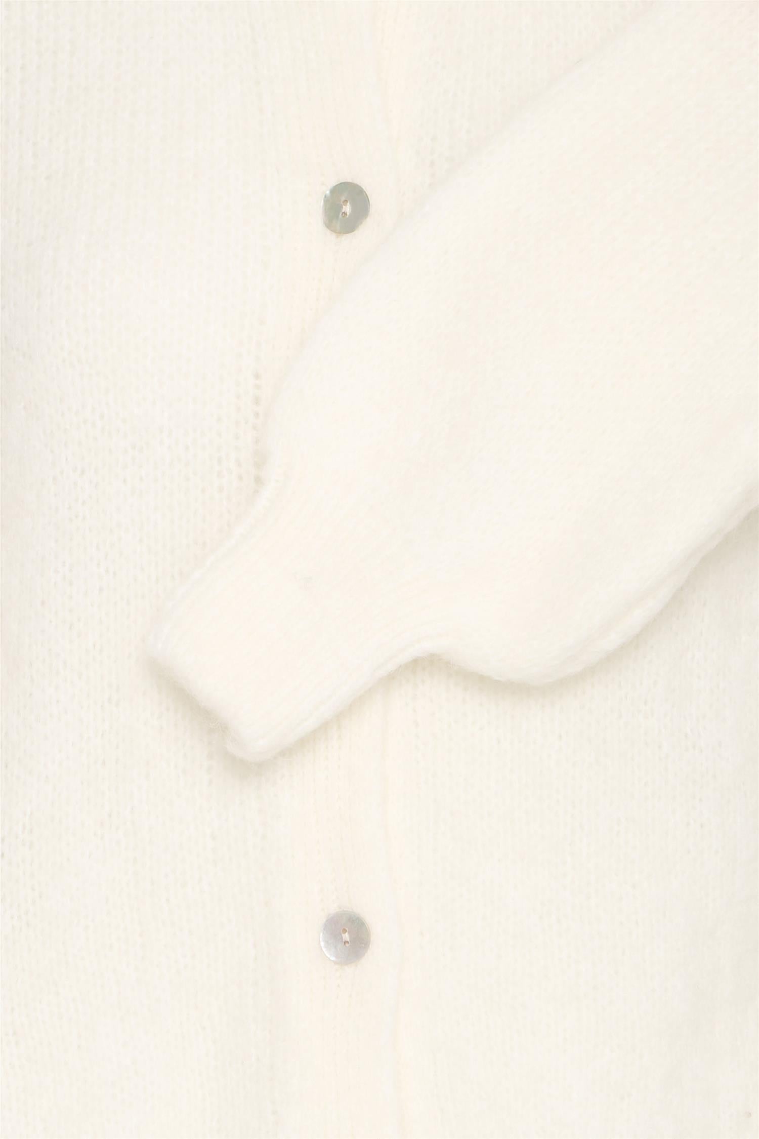 SBGULVIG KNIT CARDIGAN Hvit