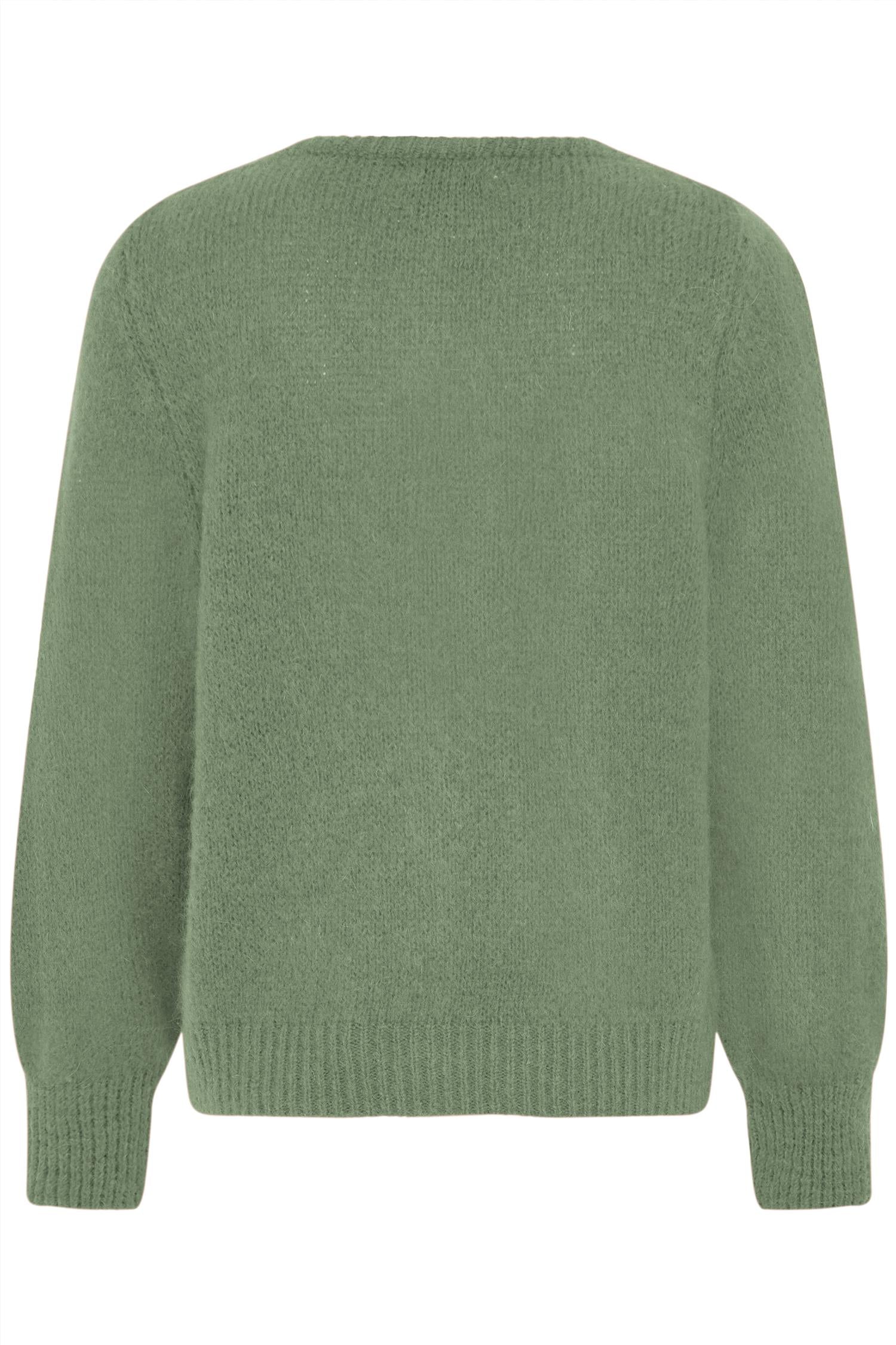 Sbgulvig Knit Cardigan Grønn