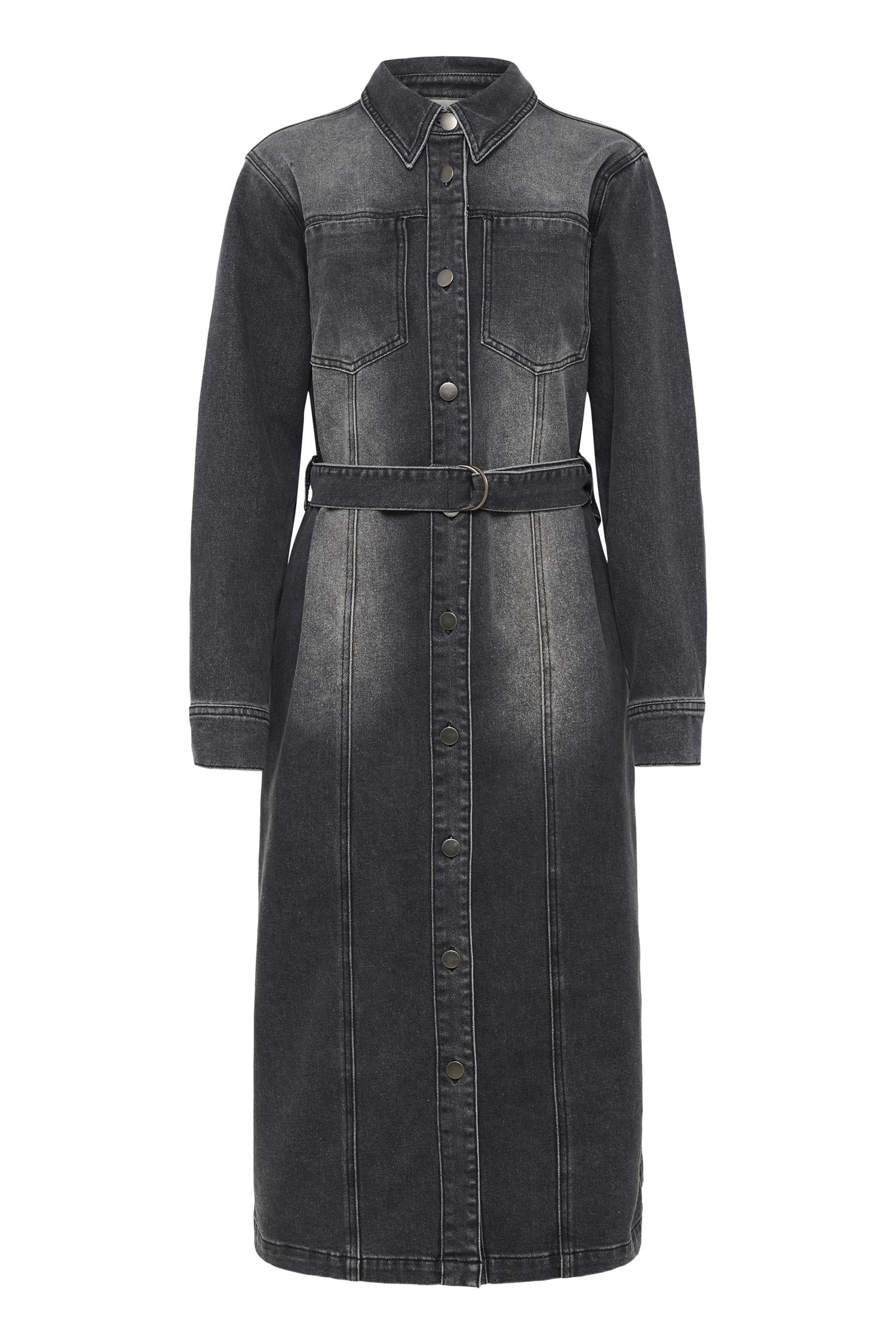 Kaabby Denim Dress Medium Grey Denim