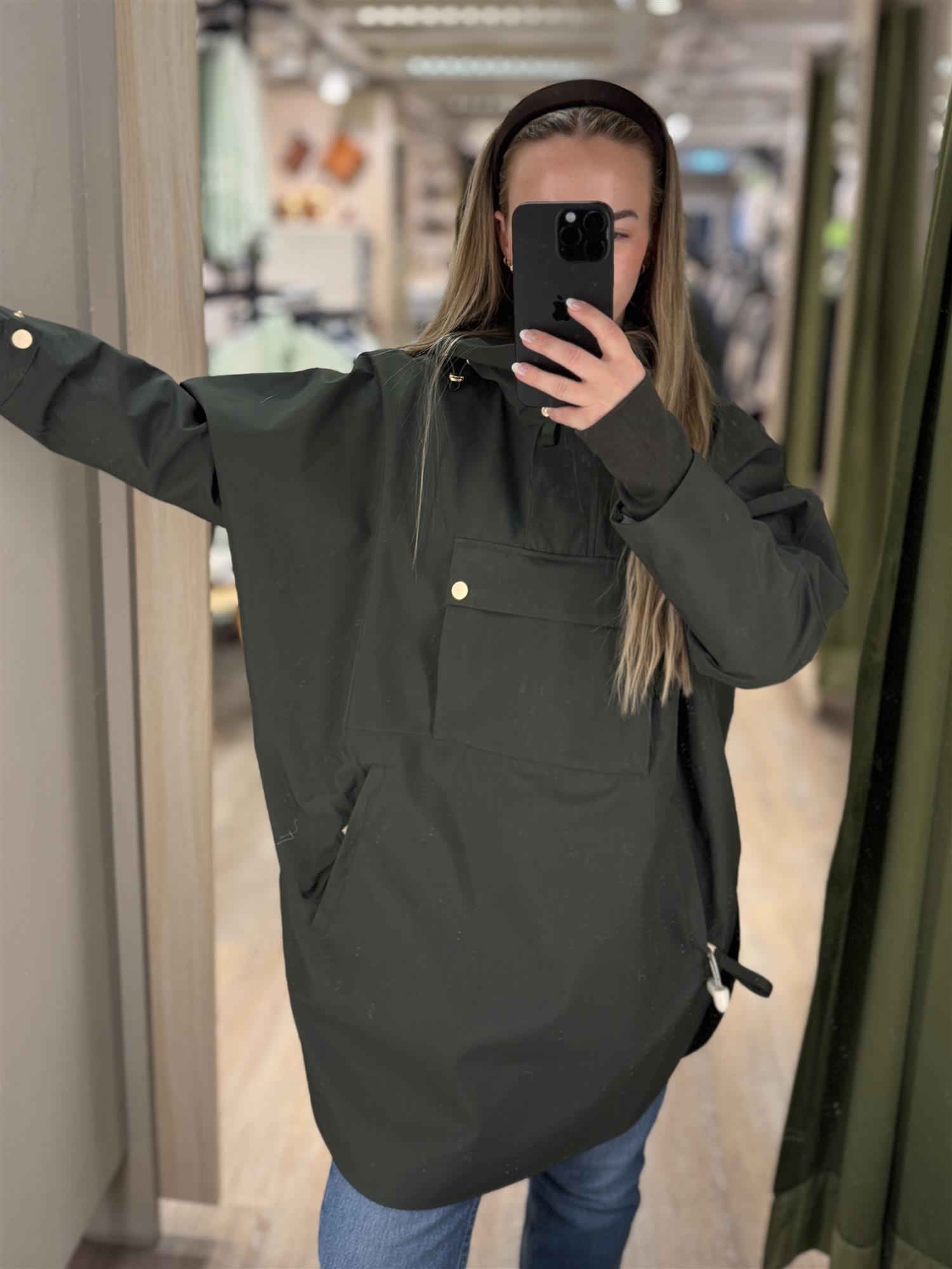 Marielle Poncho Grønn