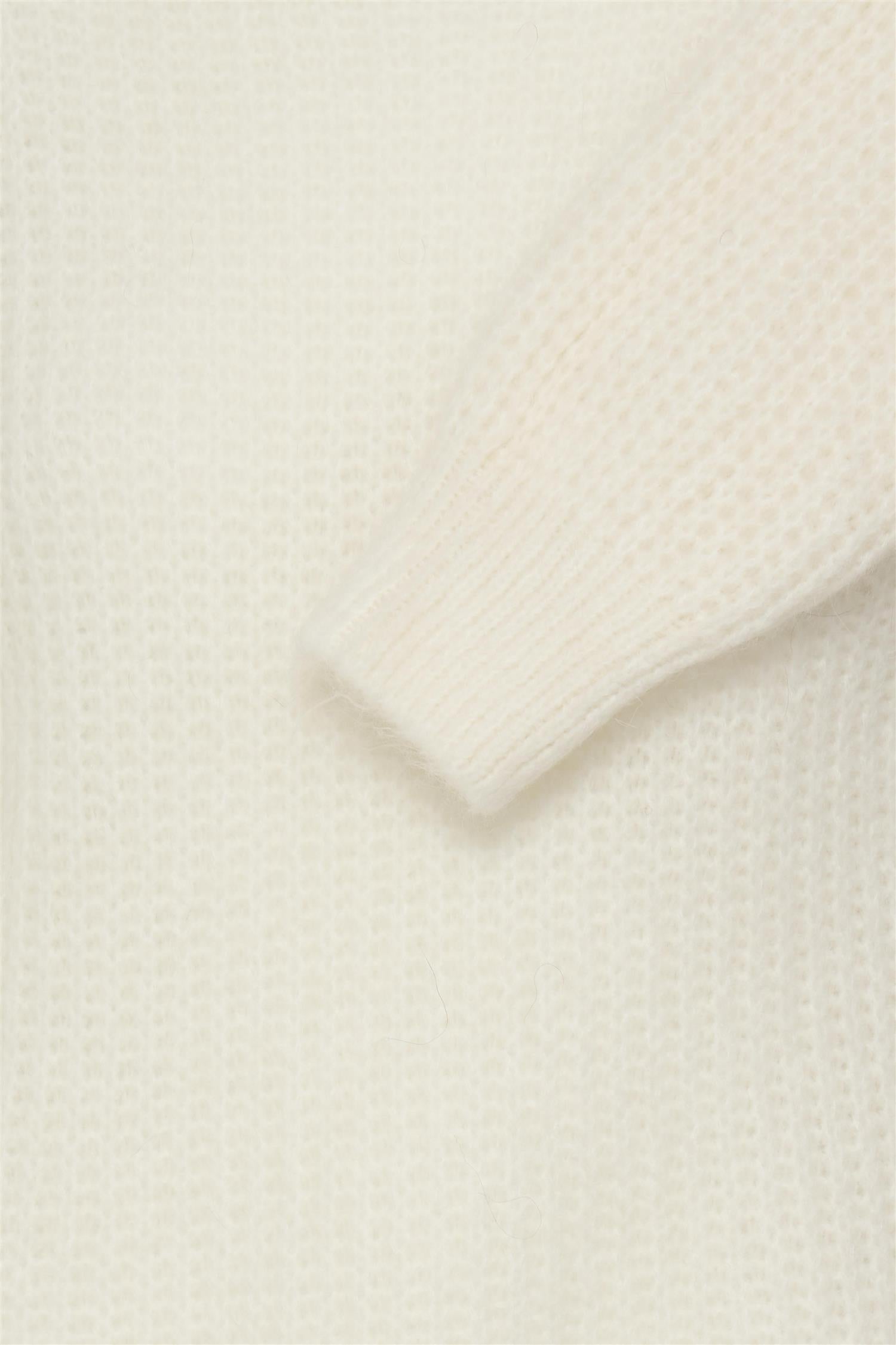 Sbgulvig Bellis Knit Blouse Antique White