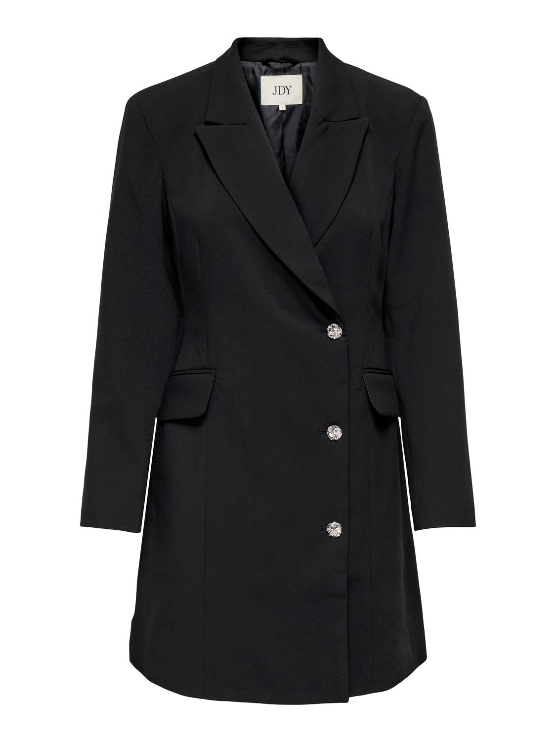 Jdyjanet L/s Blazer Dress Tlr Svart