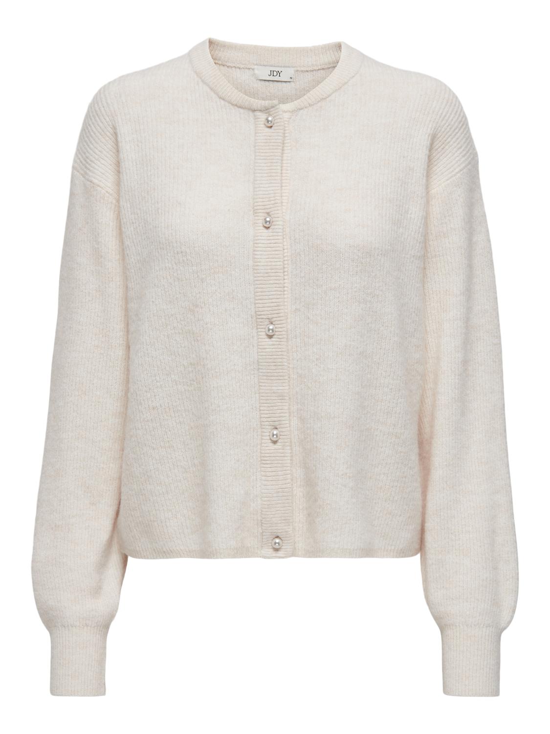 Jdylumi Life L/s Button Cardiga Knt Noos Beige